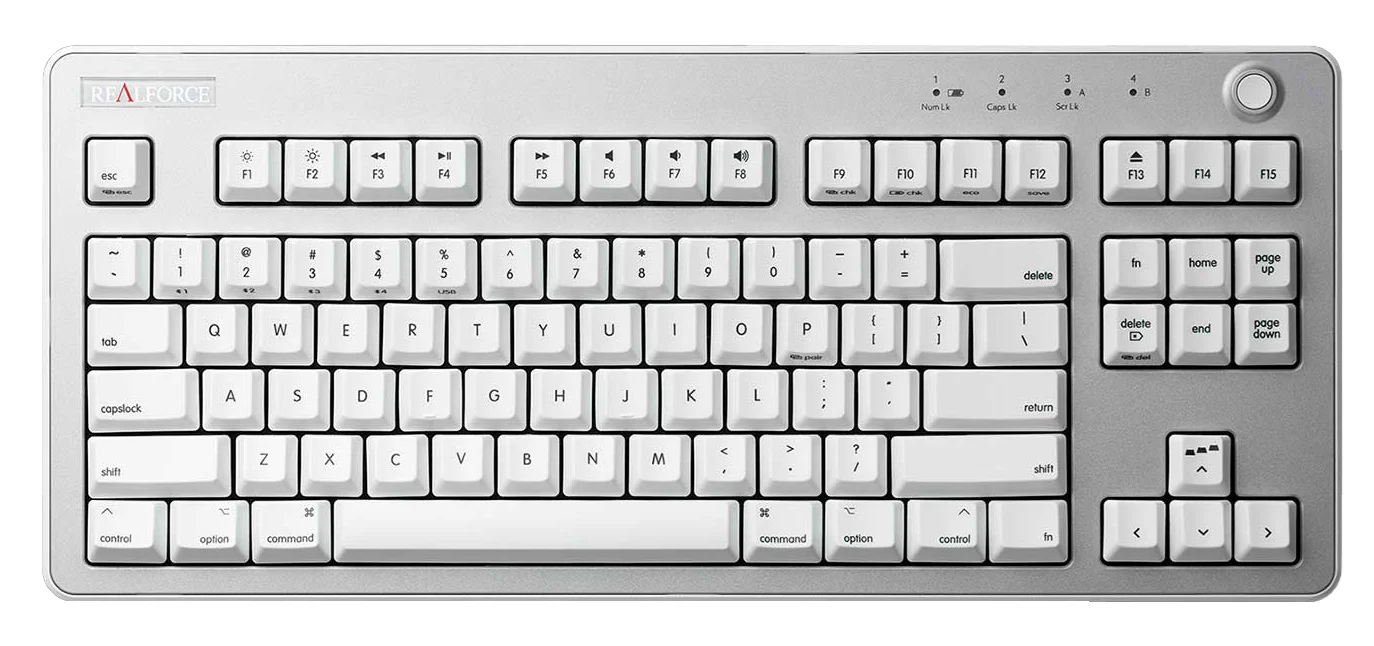 Topre Realforce R3 Mac TKL Wireless Keyboard - Image 8