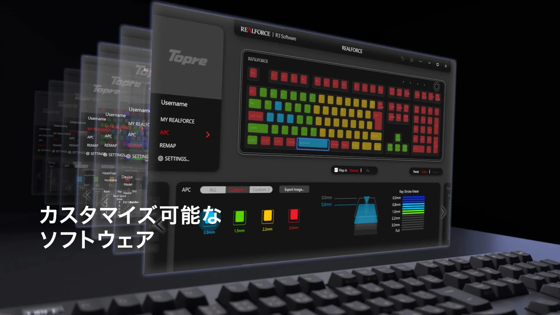 Topre Realforce R3 Wireless Keyboard - Image 14