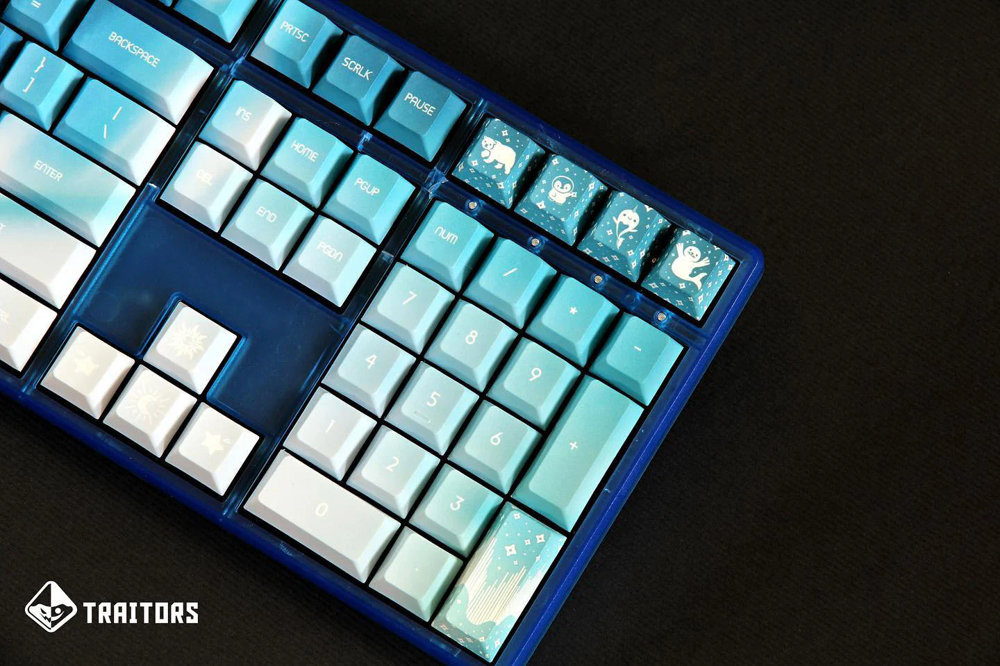 Traitors Aurora 108 Key Cherry Profile Dye Sub PBT Keycap Set - Image 2