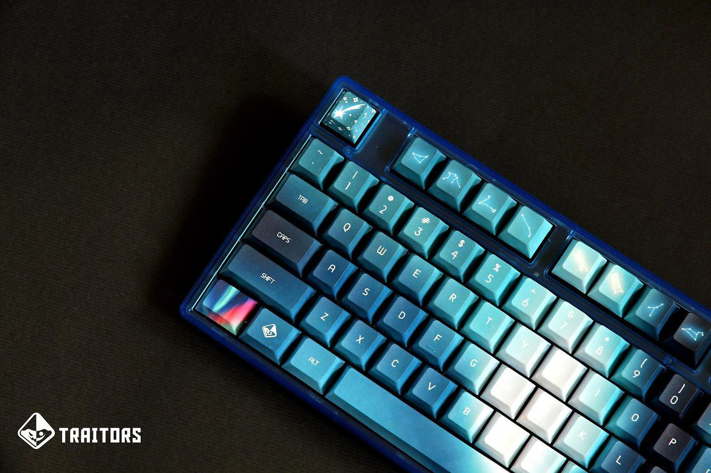 Traitors Aurora 108 Key Cherry Profile Dye Sub PBT Keycap Set - Image 4