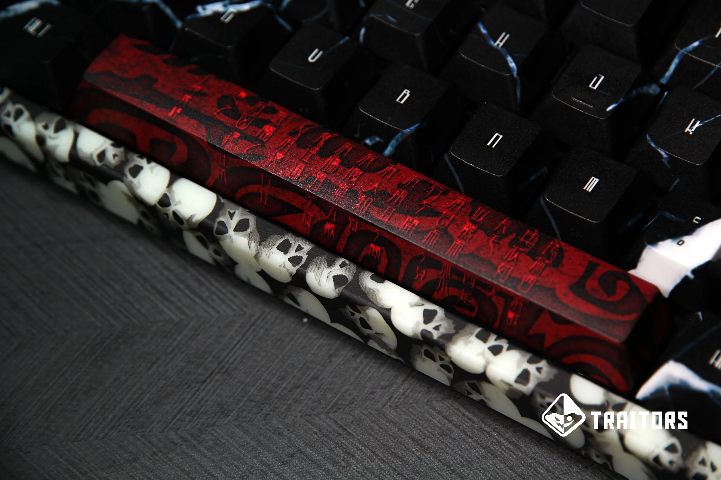 Traitors Hundun 6 Key OEM Profile Key Dye Sub PBT Keycap Set - Image 8