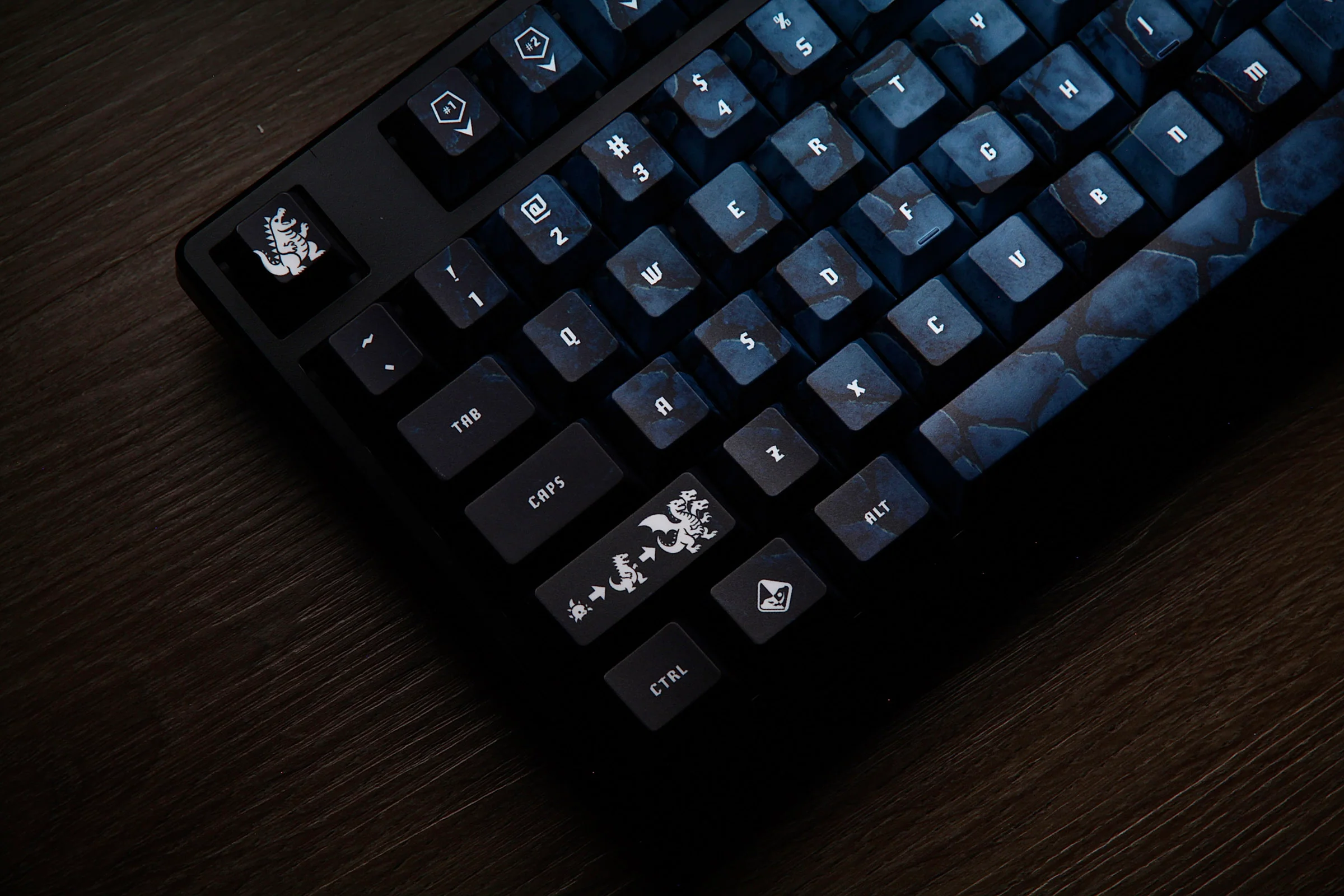 Traitors Kaiju 108 Key Cherry Profile PBT Keycap Set - Image 3