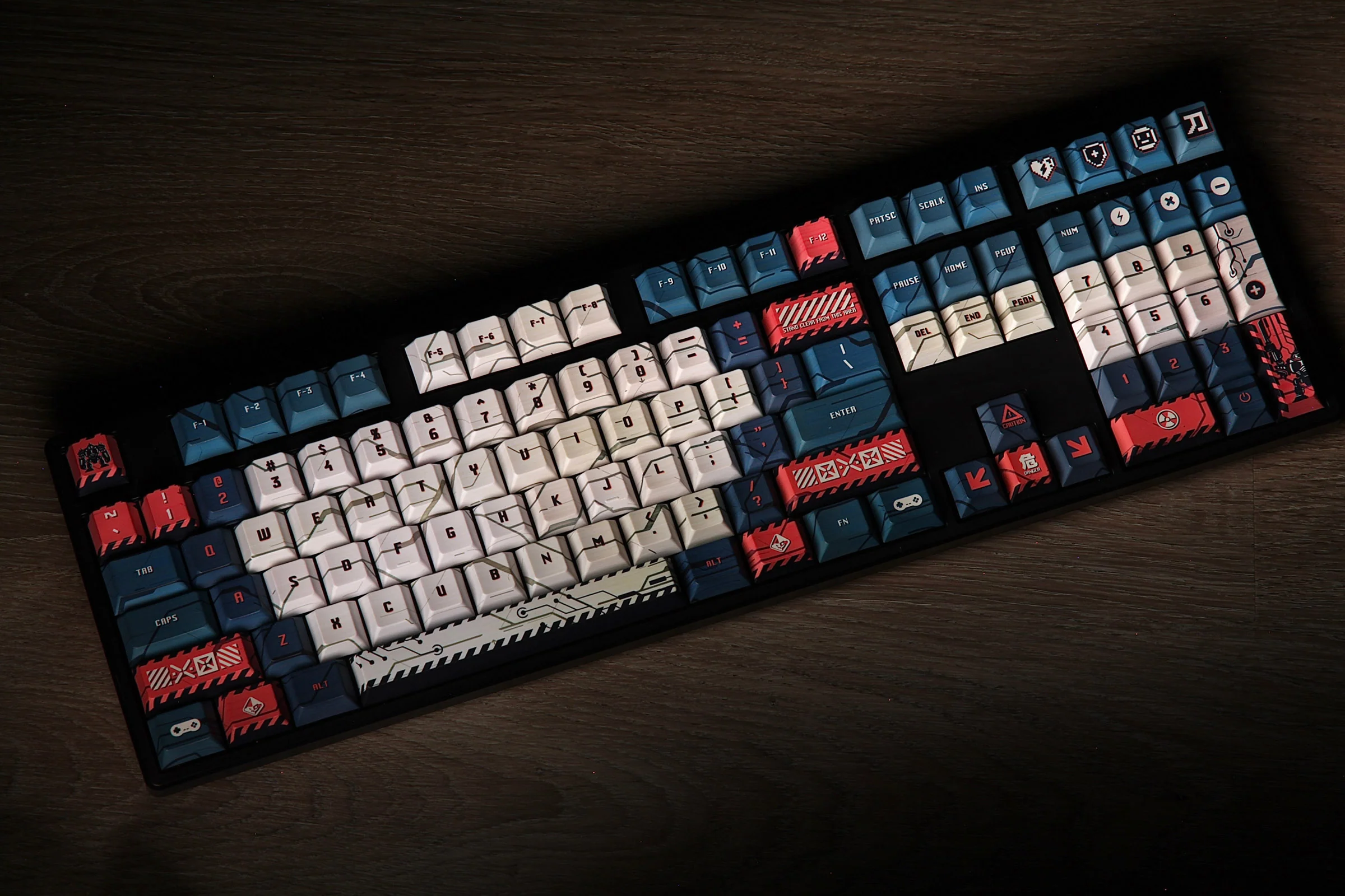 Traitors Mecha 108 Key Cherry Profile PBT Keycap Set - Image 2