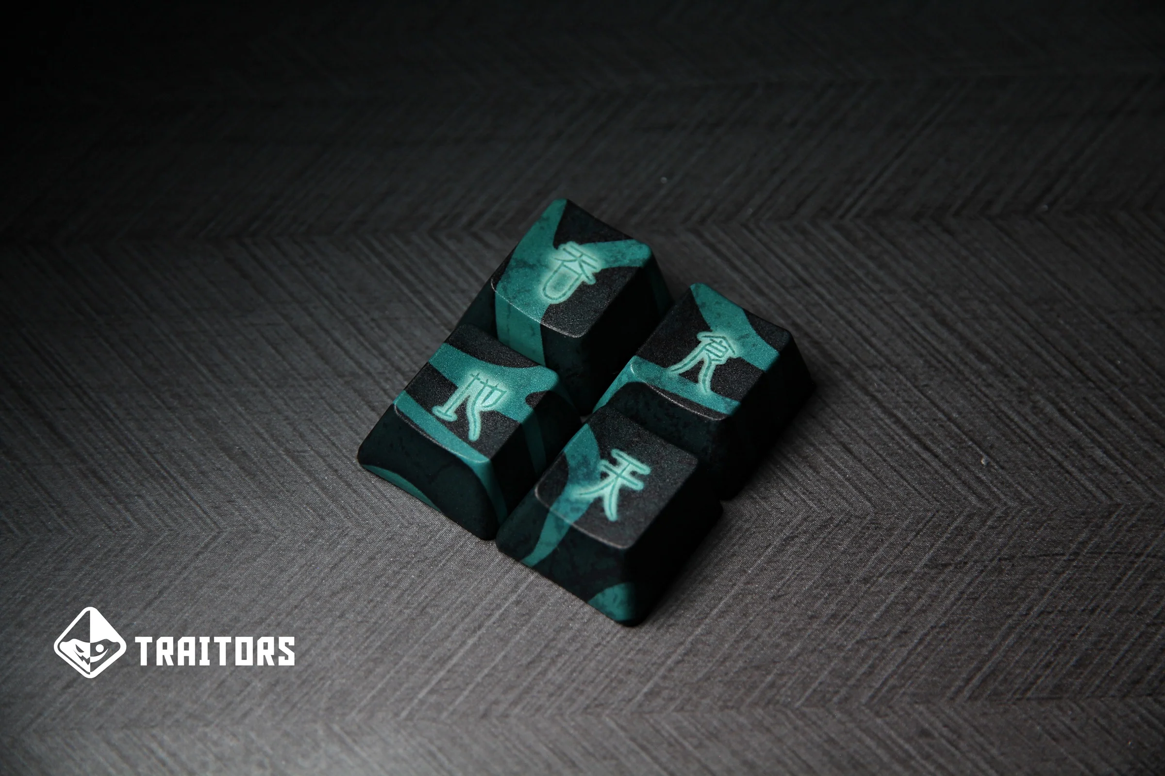 Traitors Taotie 6 Key OEM Profile Dye Sub PBT Keycap Set - Image 5