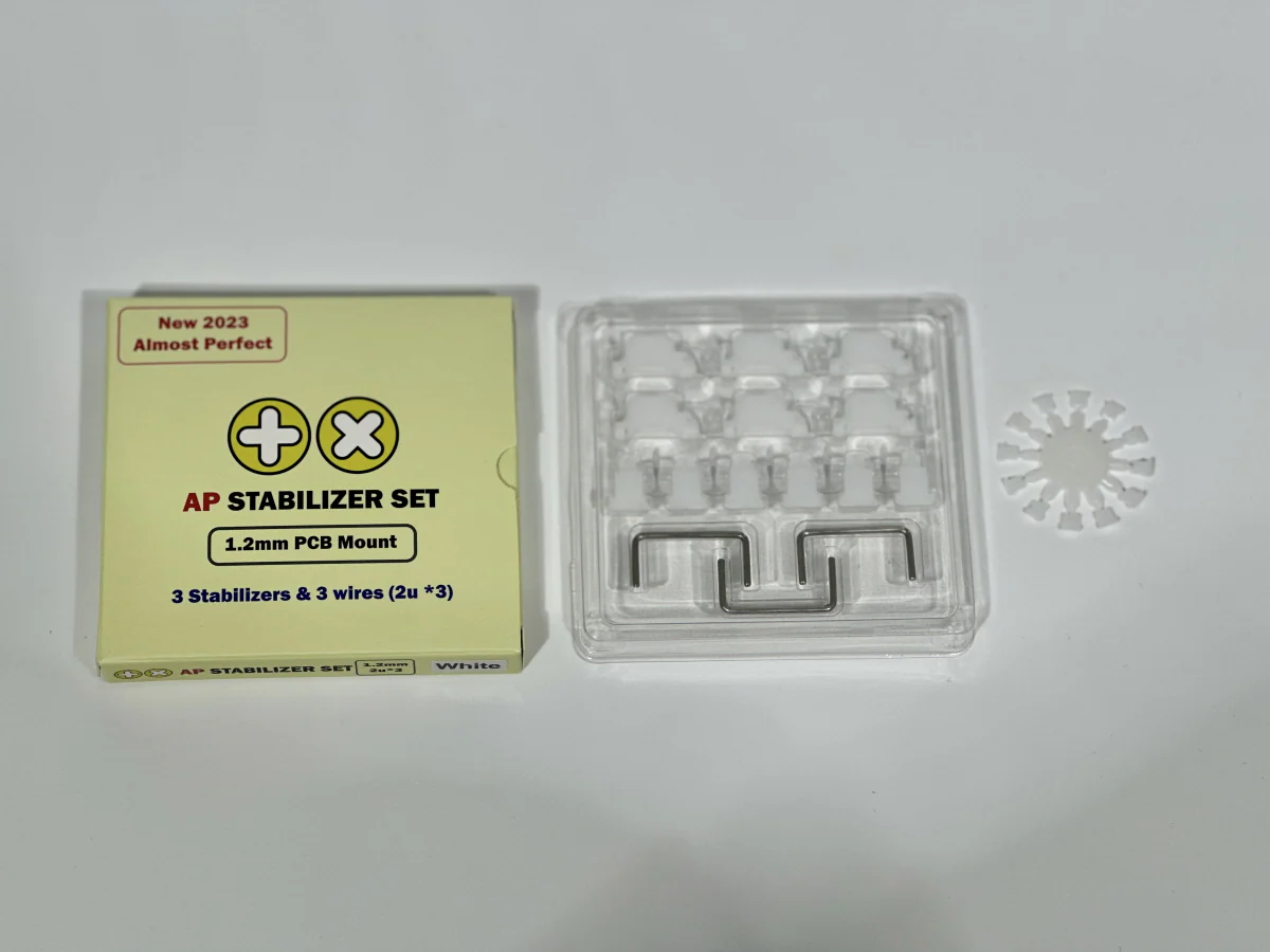 TX AP Stabilizers 1.2mm PCB Mount Clip-in 2u Kit (3 pack) - Image 2