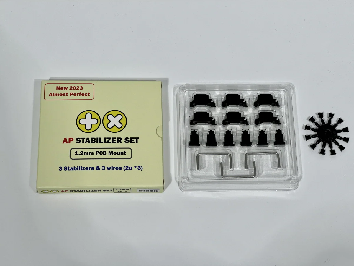 TX AP Stabilizers 1.2mm PCB Mount Clip-in 2u Kit (3 pack) - Image 3
