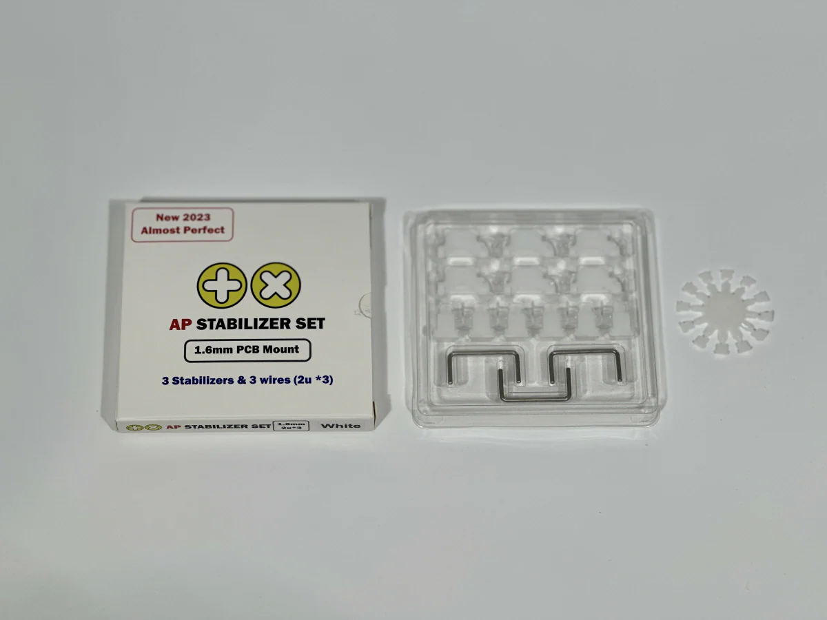 TX AP Stabilizers 1.6mm PCB Mount Clip-in 2u Kit (3 pack) - Image 2