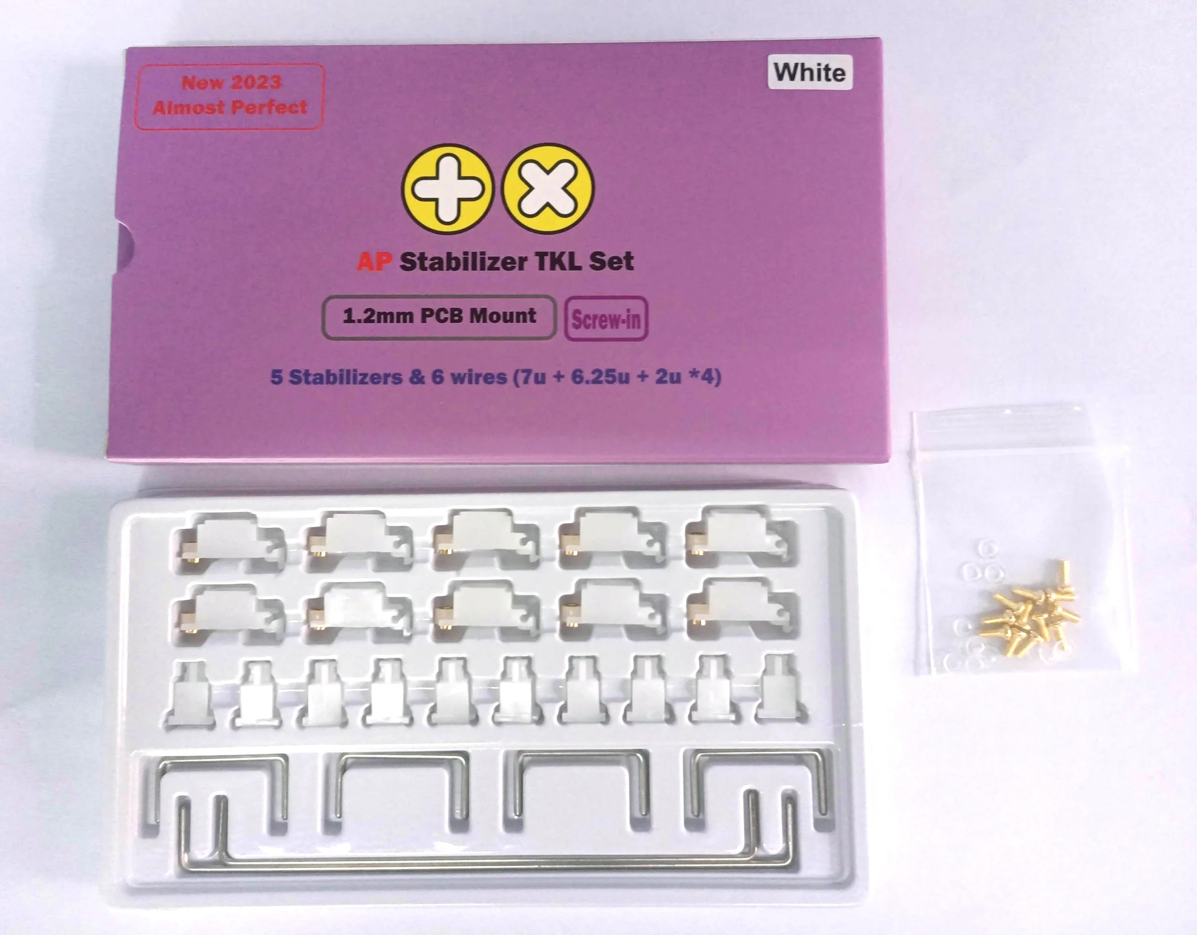TX AP Stabilizers PCB Mount Screw-in TKL Kit - Image 7