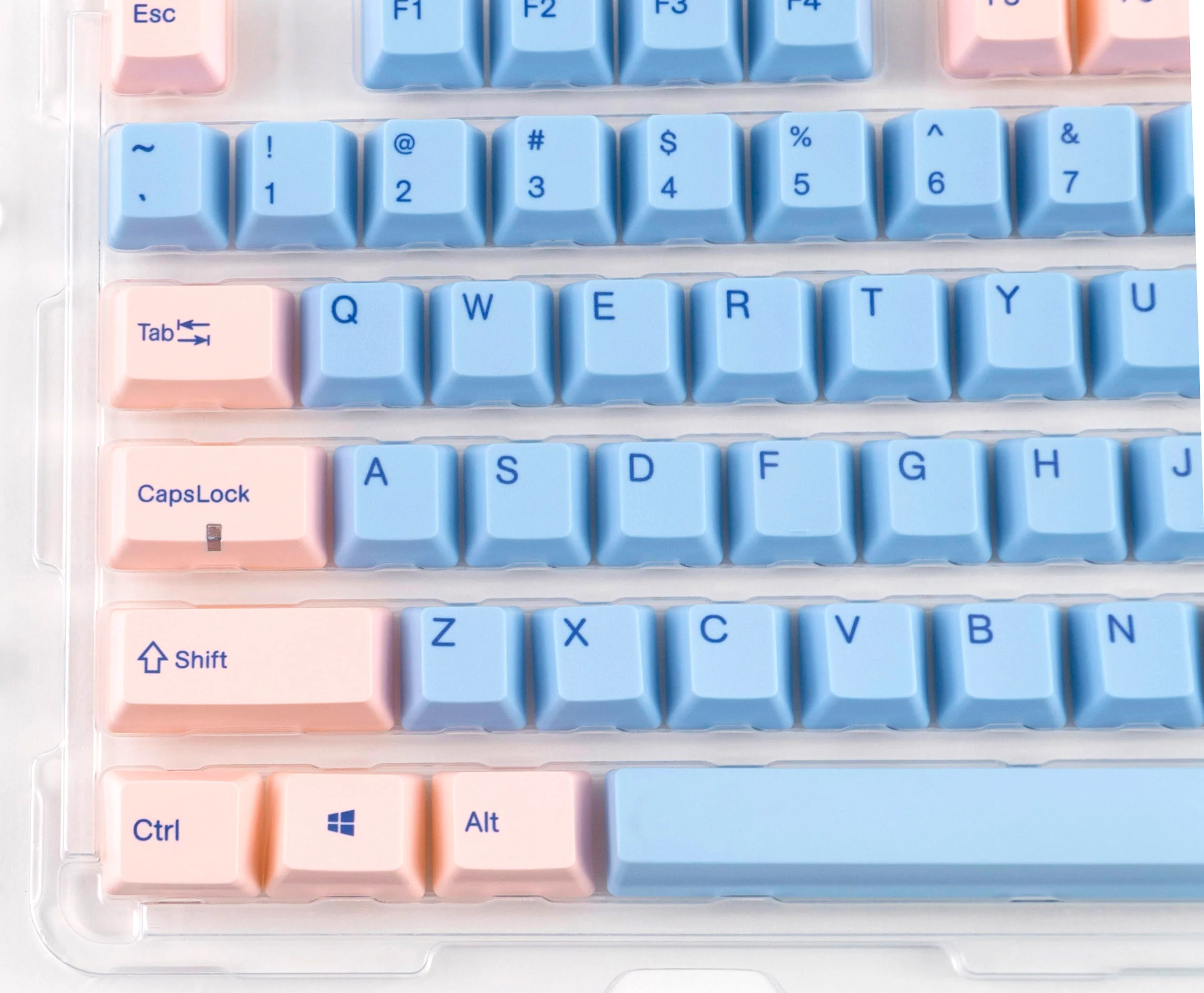 Varmilo Blue / Pink 108 Key Varmilo Profile Dye Sub PBT Keycap Set - Image 2