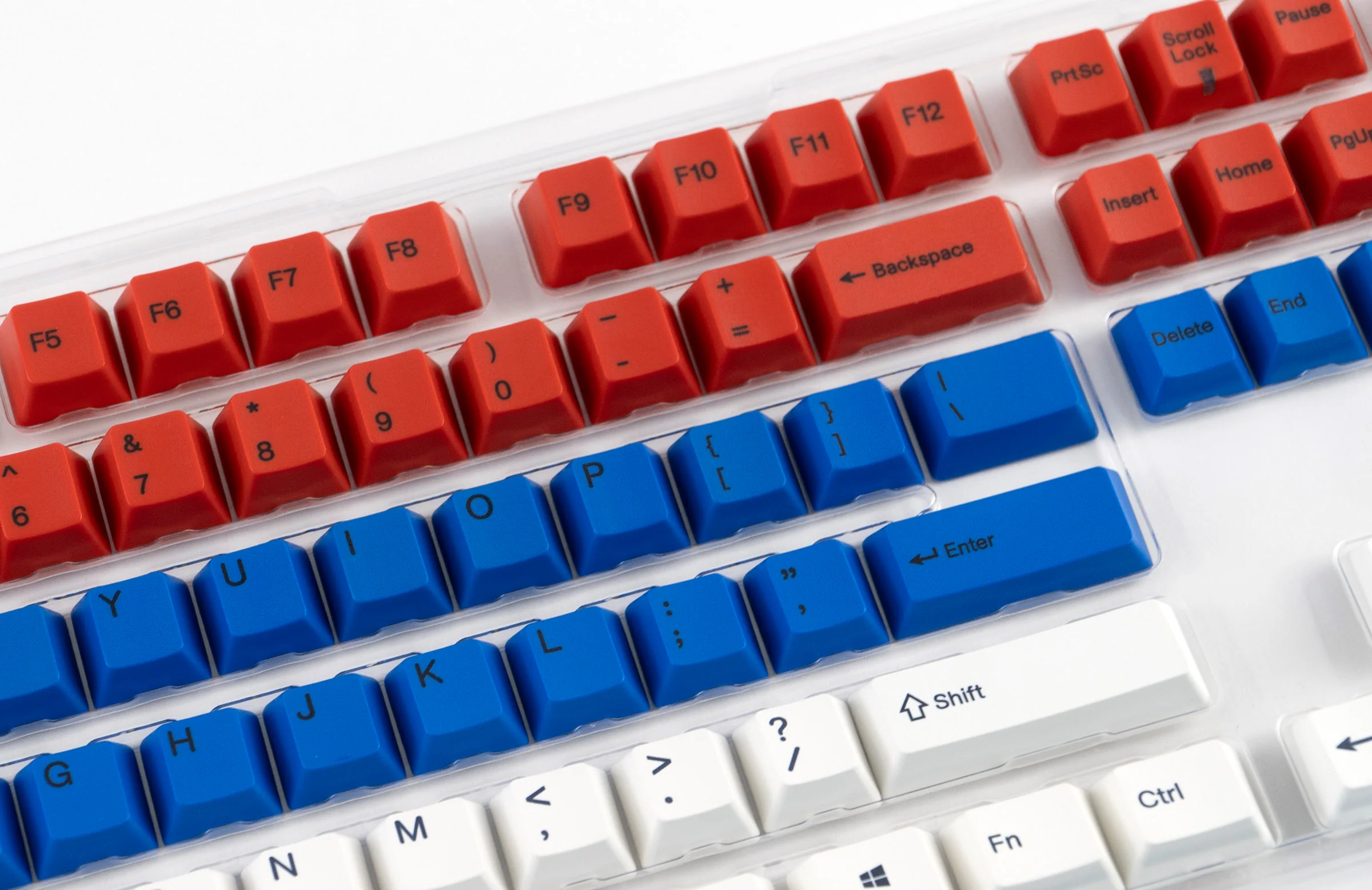 Varmilo Mr. Football Red / Blue / White 108 Key Varmilo Profile Dye Sub PBT Keycap Set - Image 4