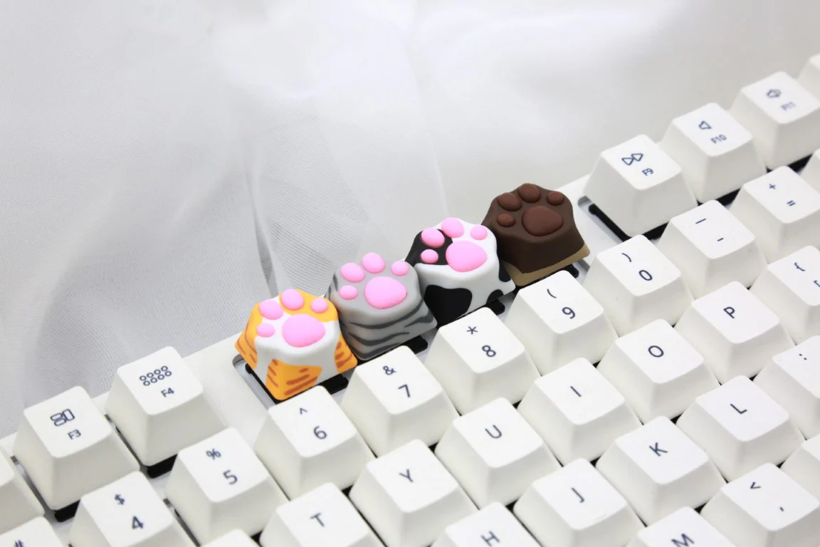 Varmilo American Shorthair Kitty Paw ABS / Silicon Keycap - Image 8