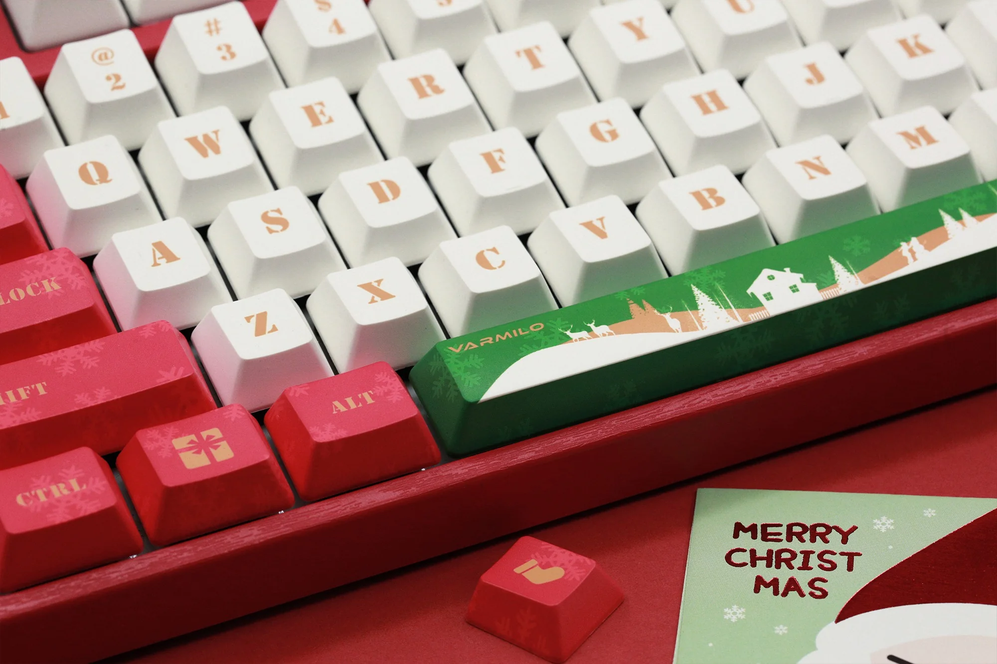 Varmilo Christmas 108 Key Varmilo Profile Dye Sub PBT Keycap Set - Image 2