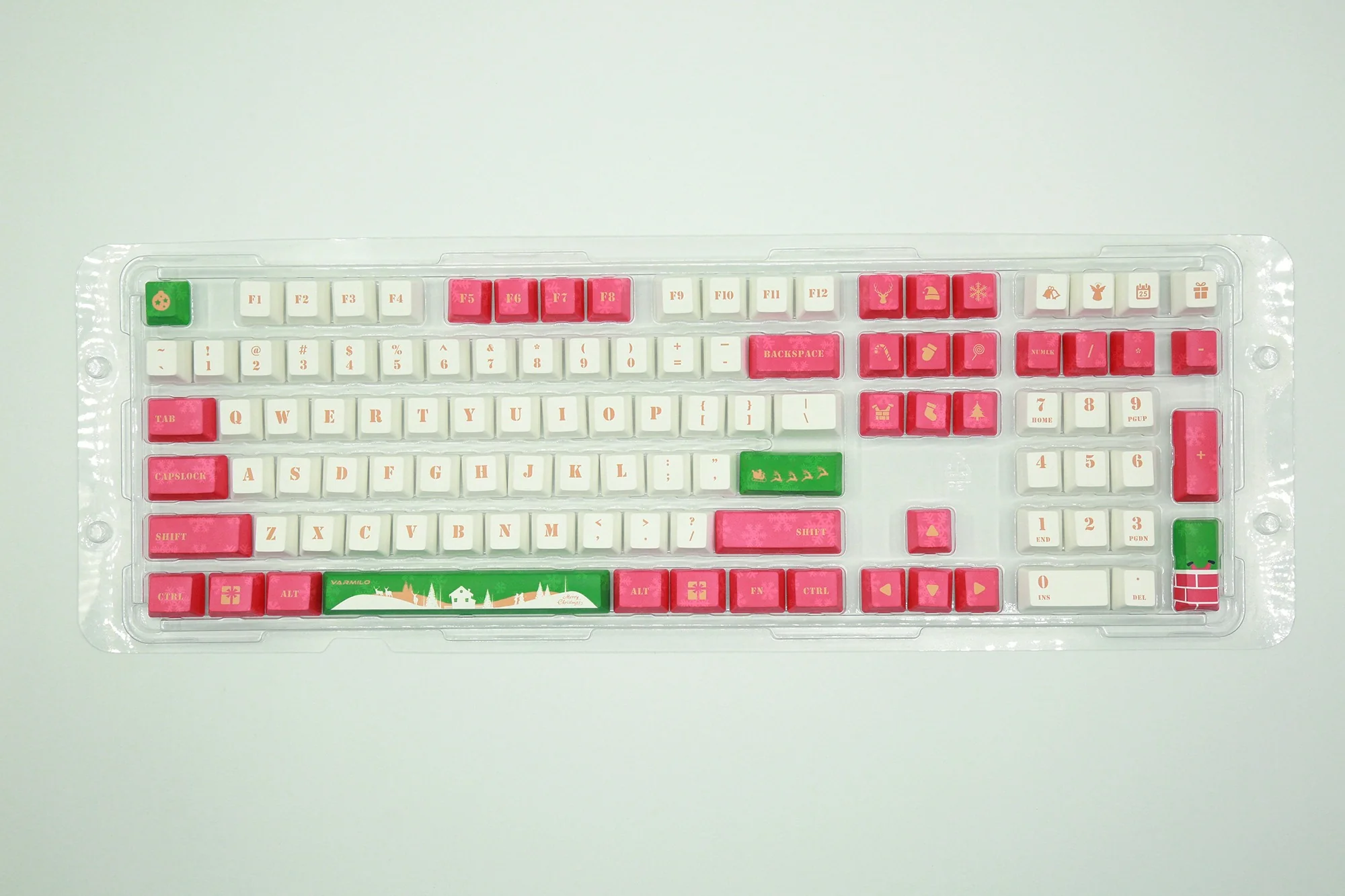 Varmilo Christmas 108 Key Varmilo Profile Dye Sub PBT Keycap Set - Image 6