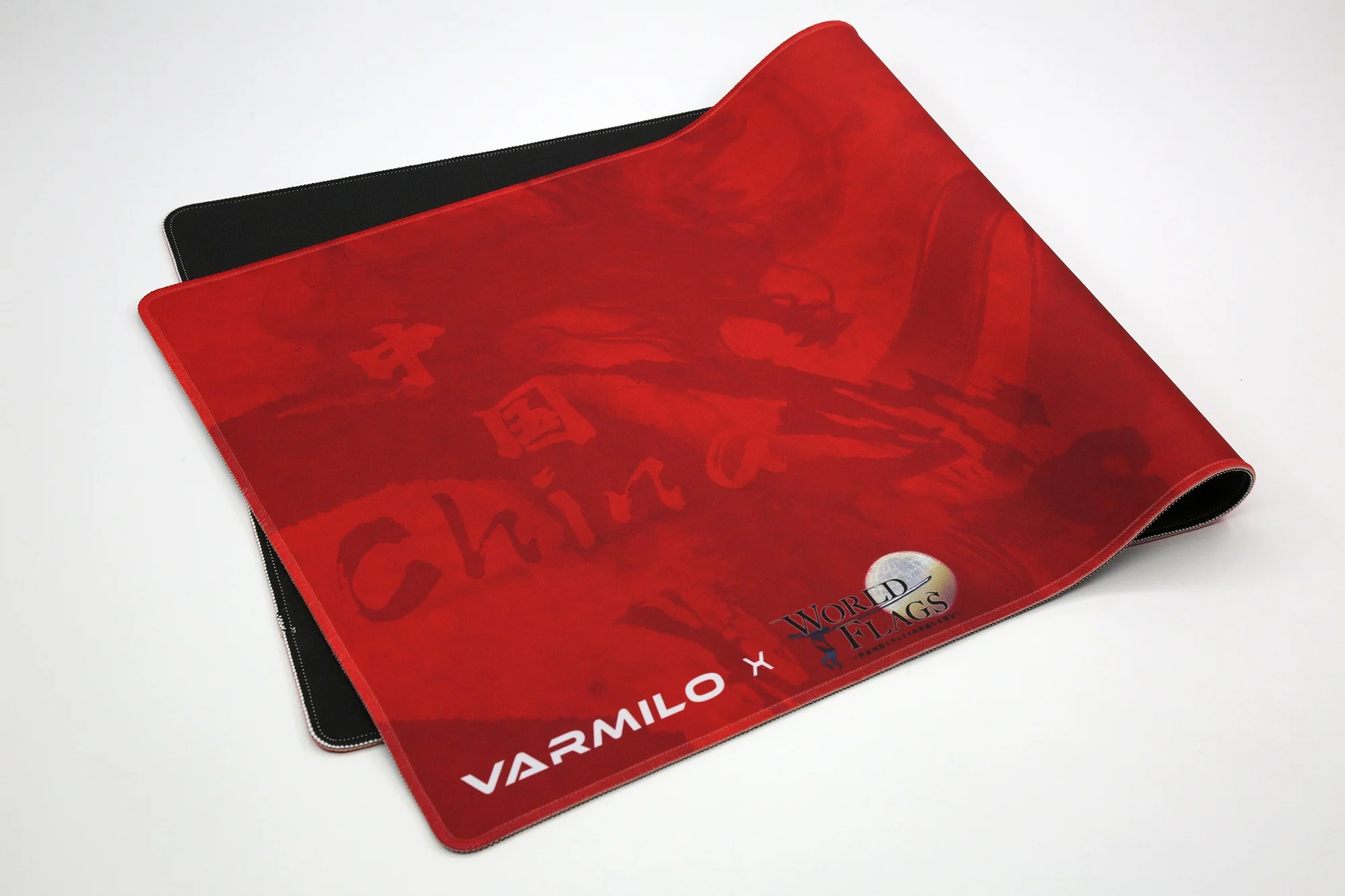Varmilo Extra Large Olympics China Desk Mat with Stitched Edges - Image 3
