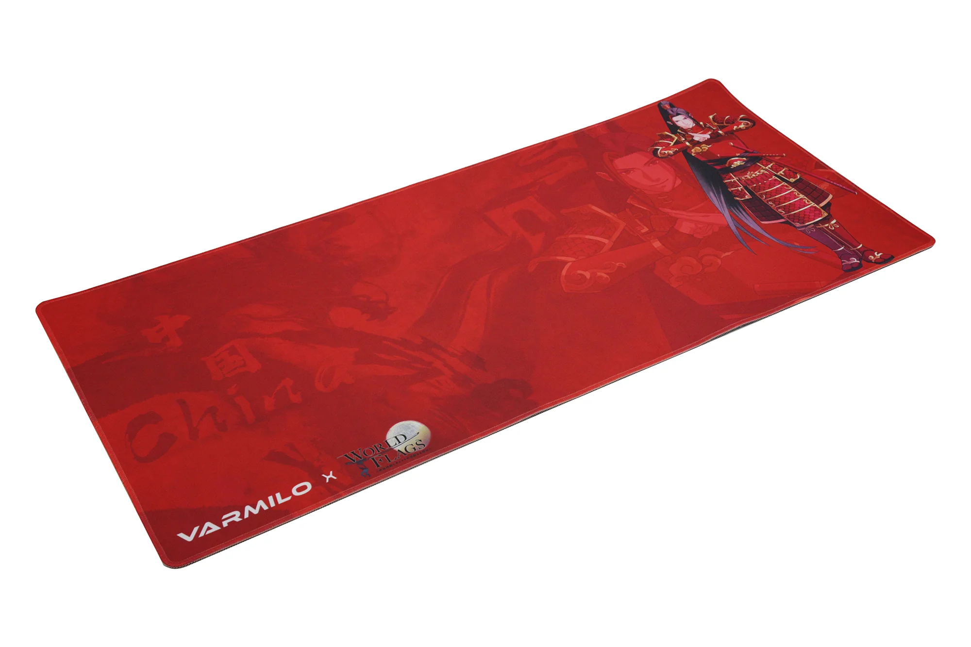 Varmilo Extra Large Olympics China Desk Mat with Stitched Edges - Image 5