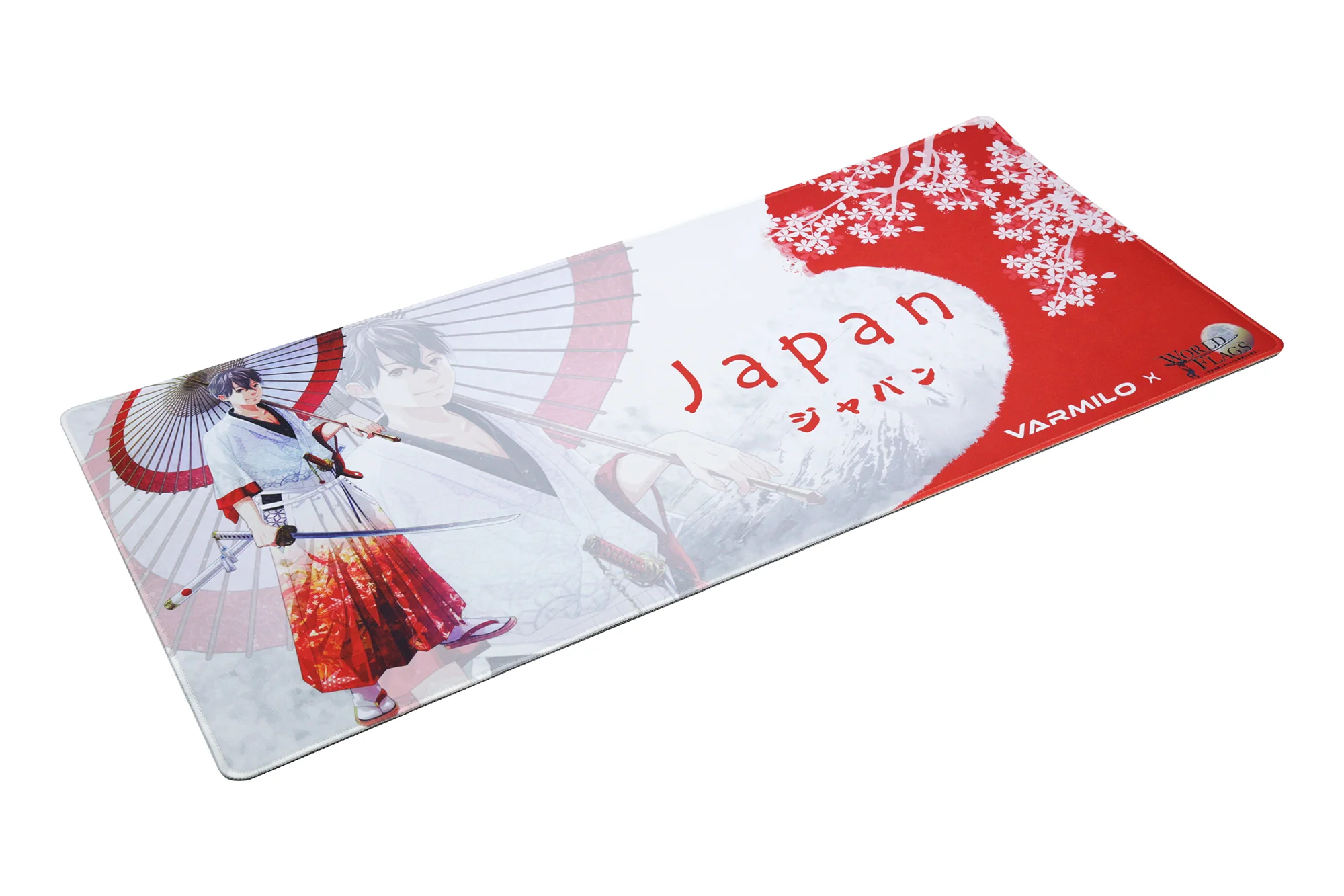 Varmilo Extra Large Olympics Japan Desk Mat with Stitched Edges - Image 5