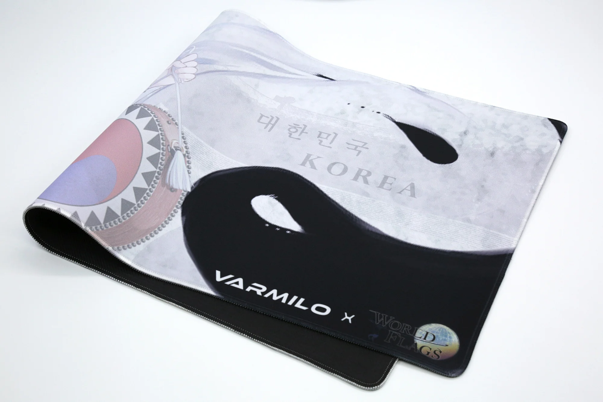 Varmilo Extra Large Olympics South Korea Desk Mat with Stitched Edges - Image 3