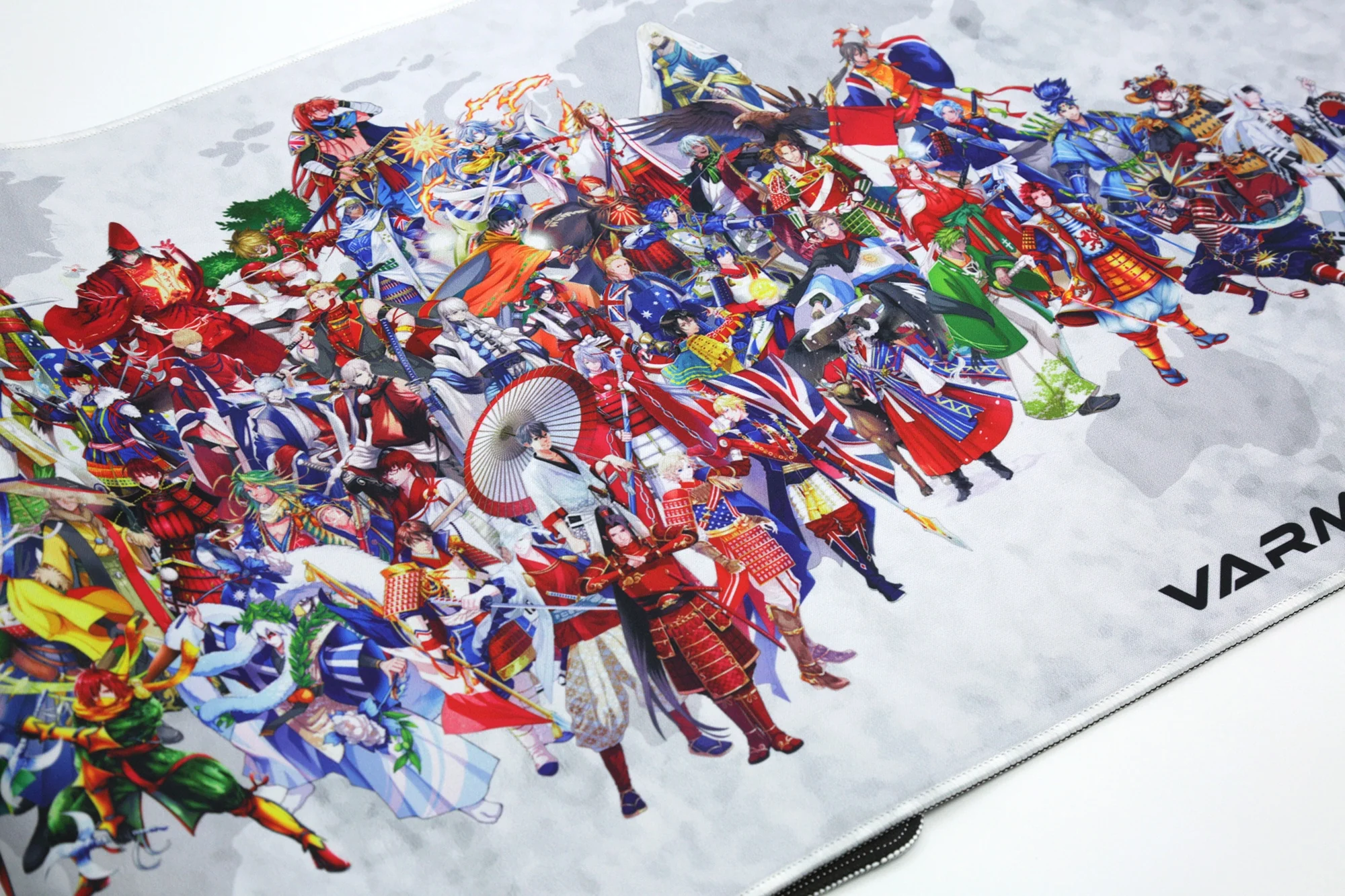 Varmilo Extra Large Olympics World Desk Mat with Stitched Edges - Image 3