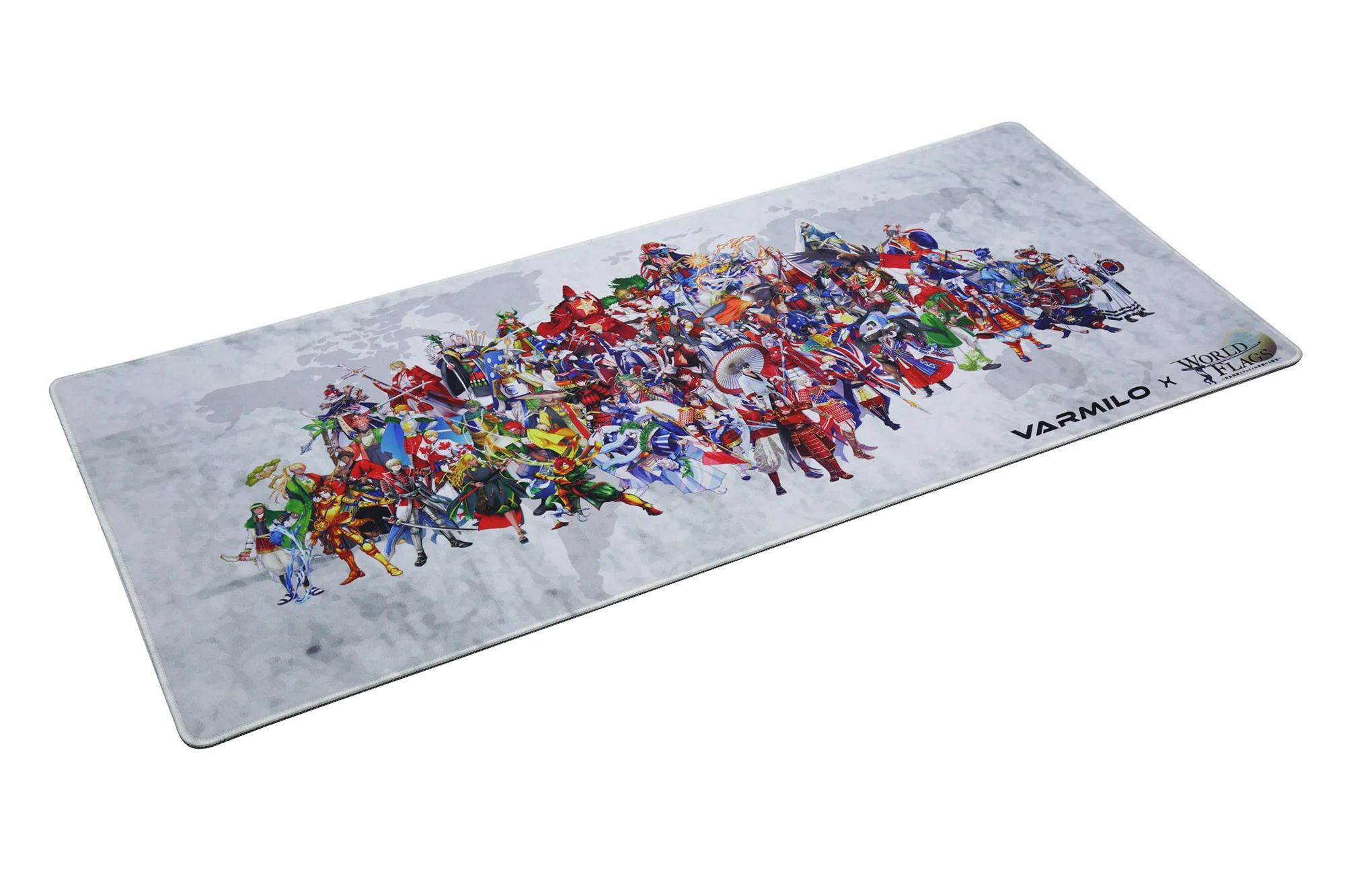 Varmilo Extra Large Olympics World Desk Mat with Stitched Edges - Image 4