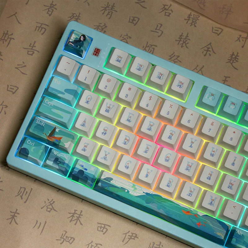 Varmilo Goddess LuoShen VA100 Hotswap Bluetooth RGB Cherry PBT Mechanical Keyboard - Image 3