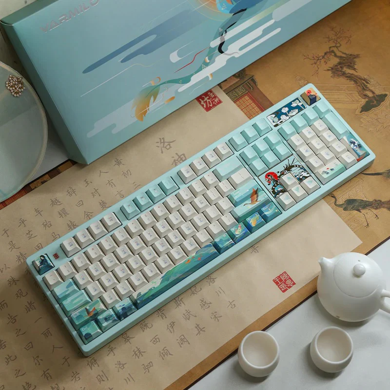 Varmilo Goddess LuoShen VA100 Hotswap Bluetooth RGB Cherry PBT Mechanical Keyboard - Image 4