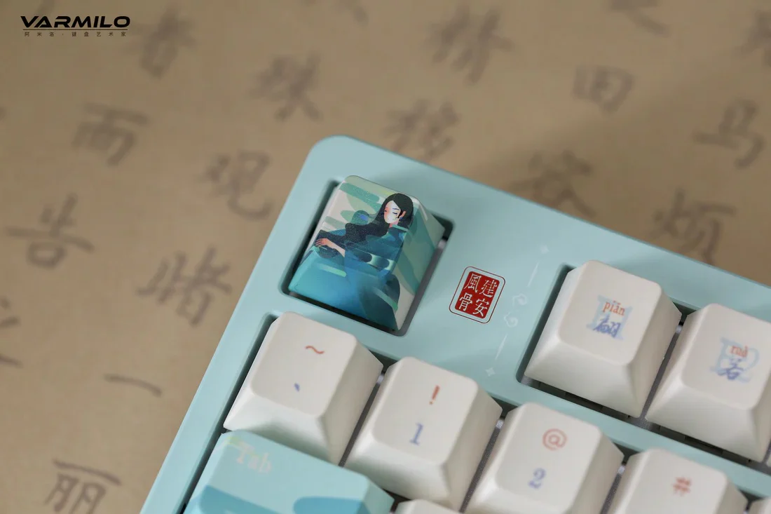 Varmilo Goddess LuoShen VA100 Hotswap Bluetooth RGB Cherry PBT Mechanical Keyboard - Image 6