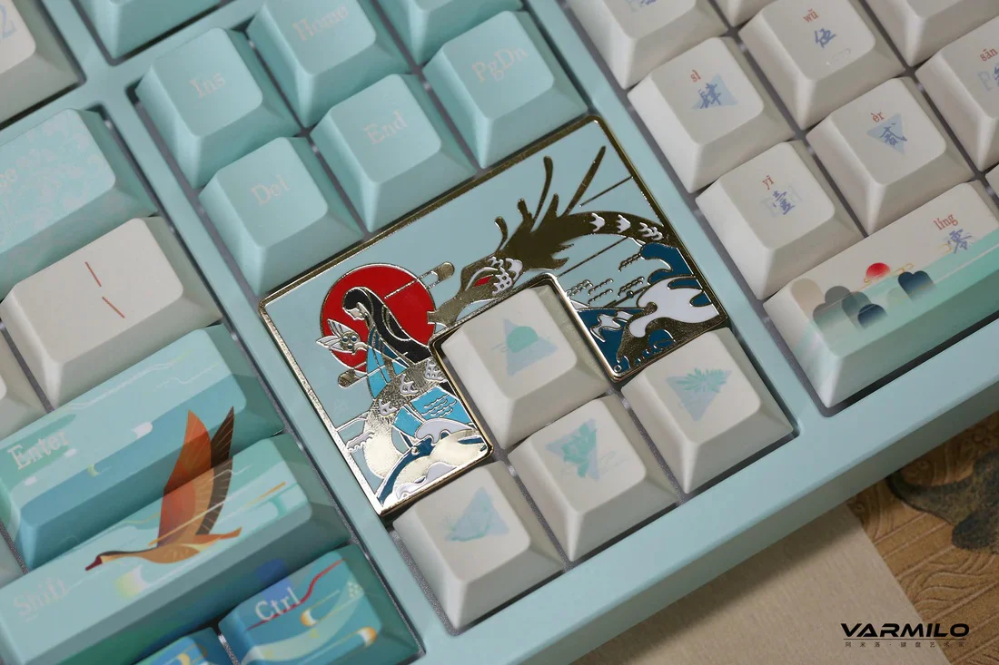Varmilo Goddess LuoShen VA100 Hotswap Bluetooth RGB Cherry PBT Mechanical Keyboard - Image 8