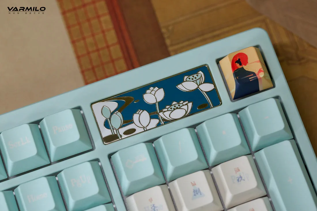 Varmilo Goddess LuoShen VA100 Hotswap Bluetooth RGB Cherry PBT Mechanical Keyboard - Image 9