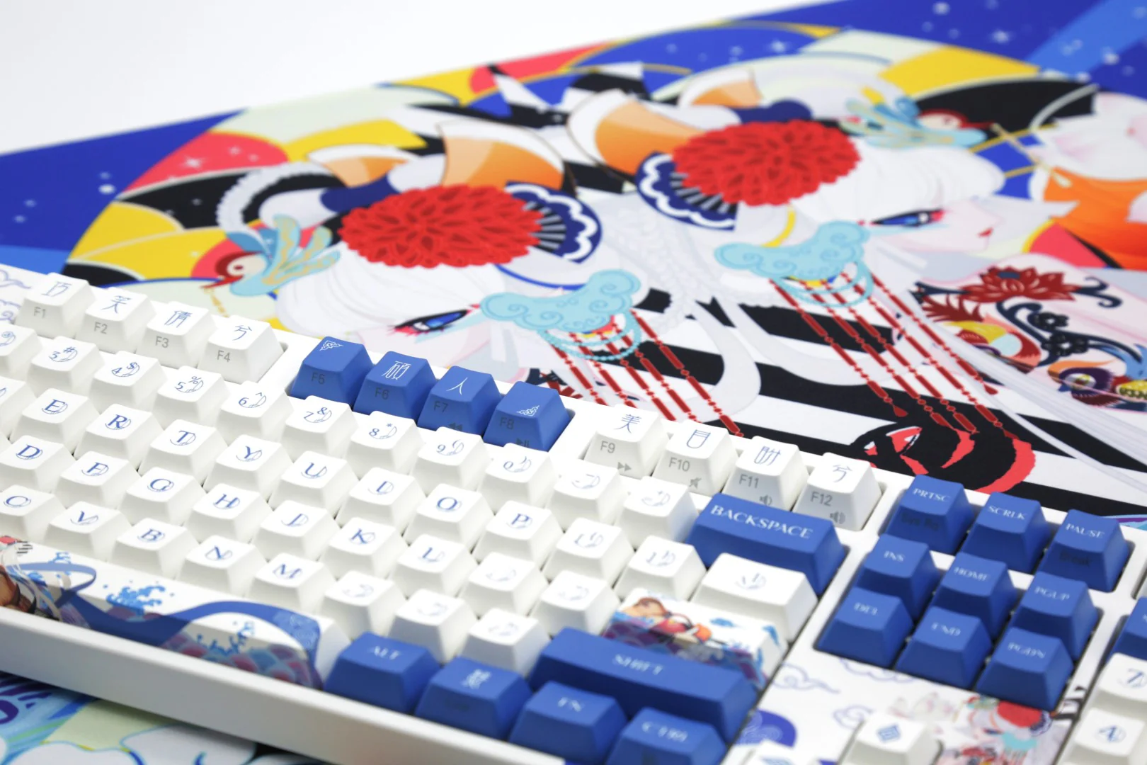 Varmilo Lovebirds-I XL Desk Mat - Image 8