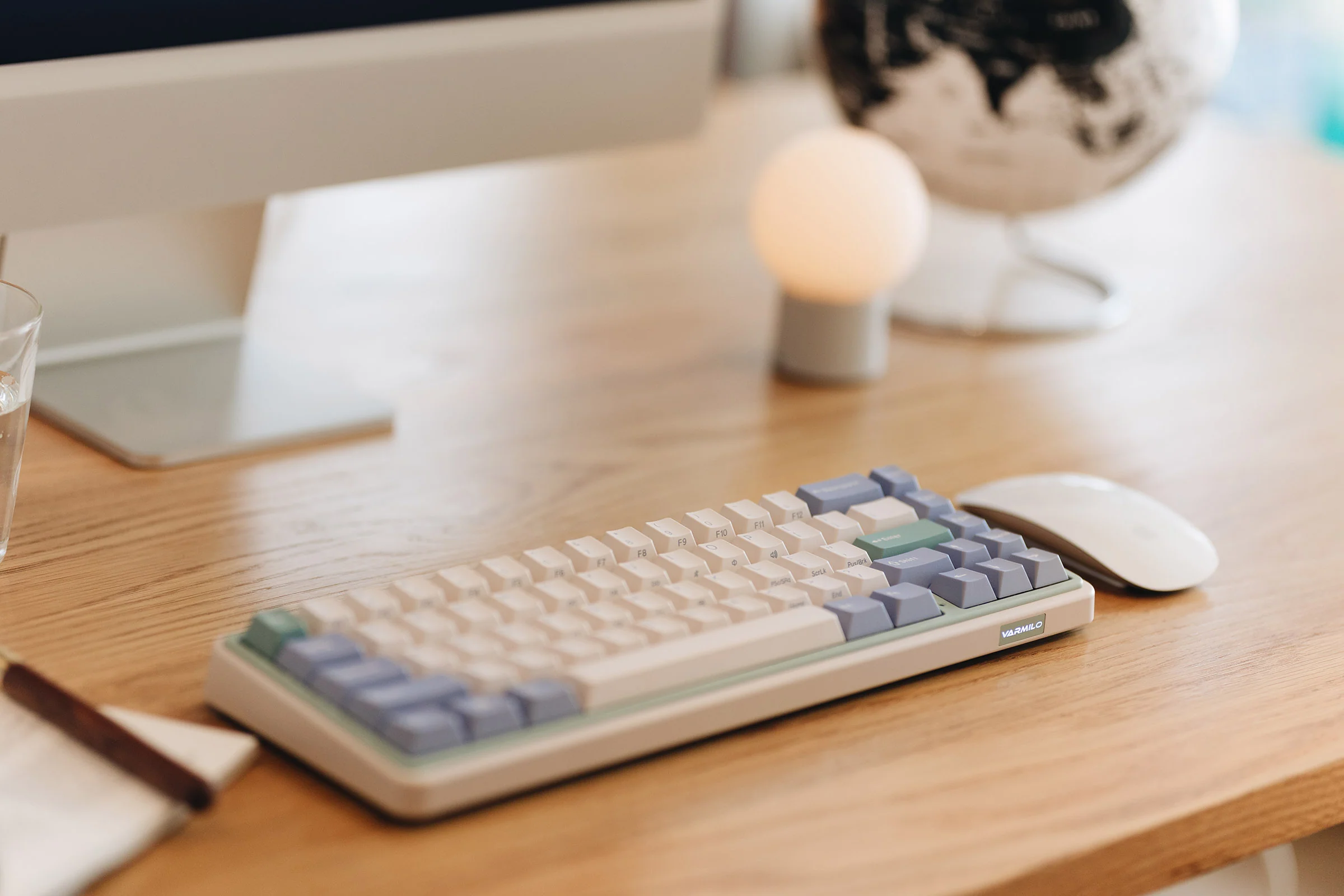 Varmilo Minilo VXB67 Eucalyptus 65% Bluetooth White LED EC Keyboard - Image 10
