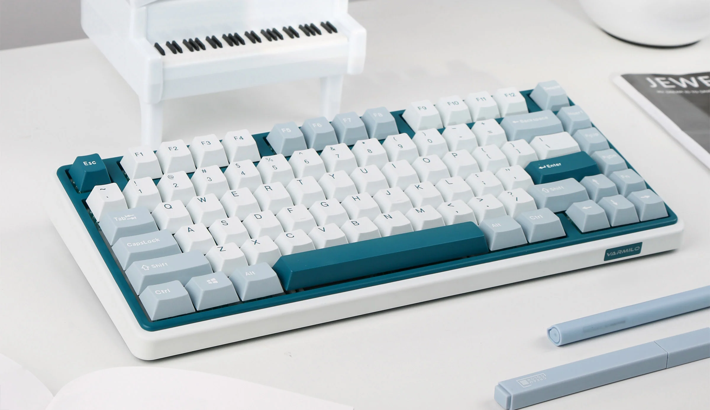 Varmilo Minilo VXT81 Bluebell 75% Hotswap Triple Mode RGB Mechanical Keyboard - Image 5