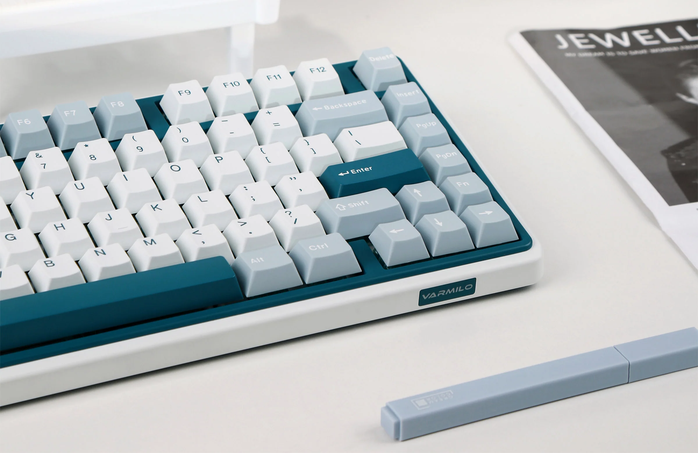 Varmilo Minilo VXT81 Bluebell 75% Hotswap Triple Mode RGB Mechanical Keyboard - Image 7