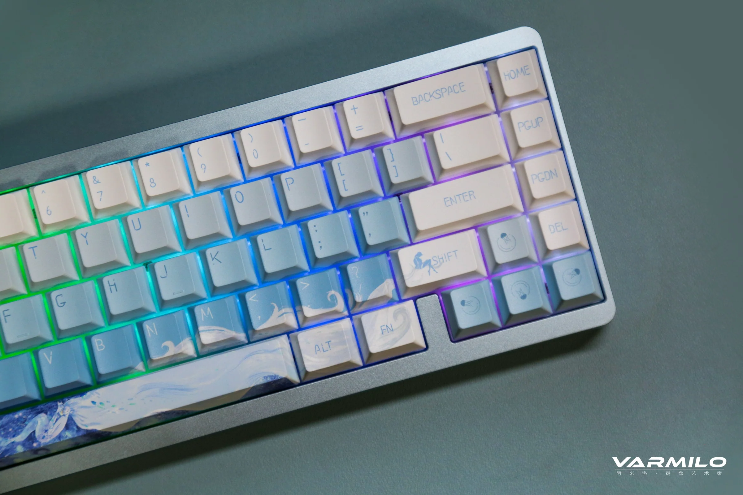 Varmilo Muse65 HE Ariel 8K Aluminum 65% RGB Keyboard - Image 17
