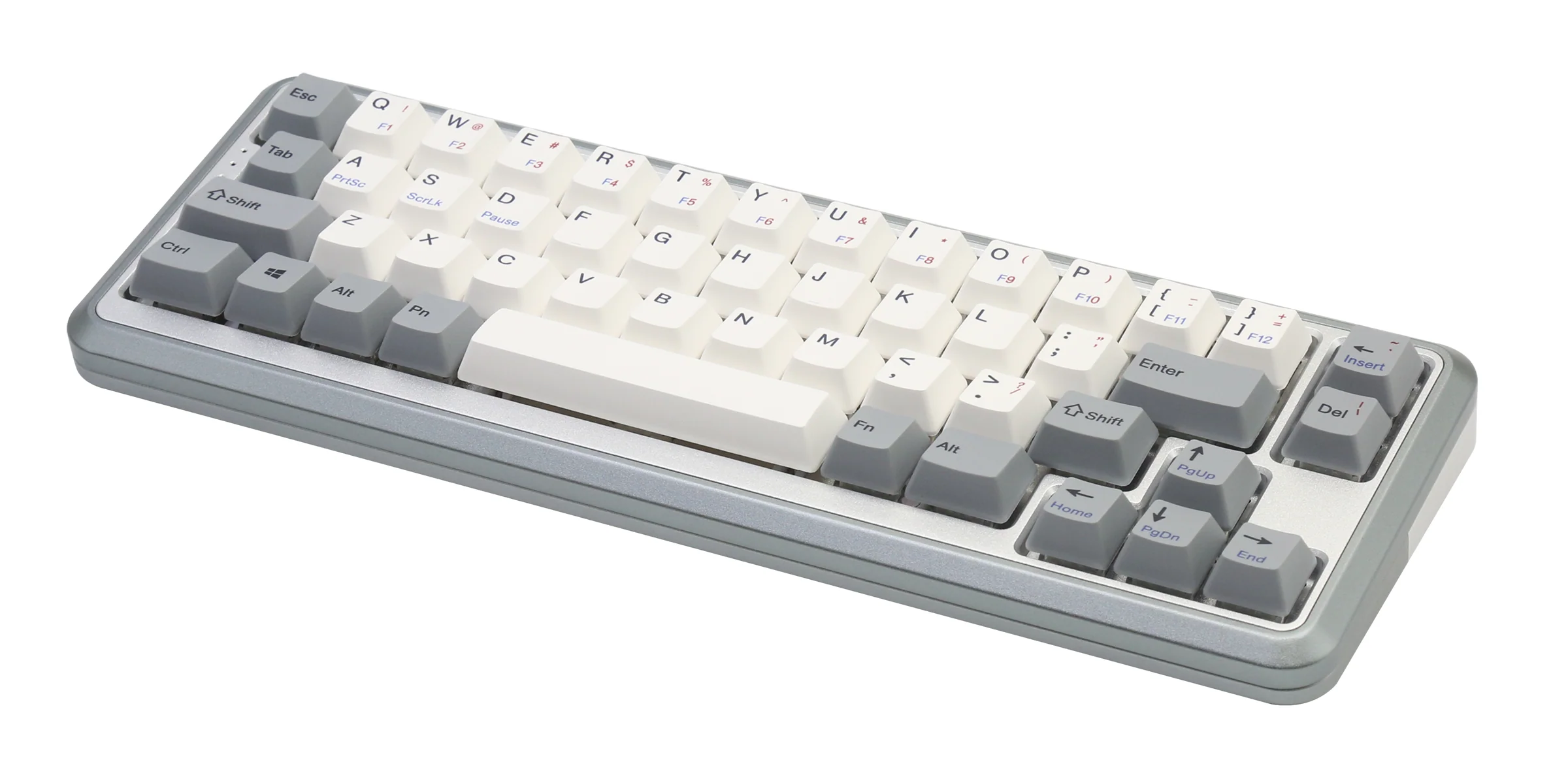 Varmilo Sword 2-49 Retro Grey Aluminum Hotswap Dye Sub PBT Mechanical Keyboard - Image 3