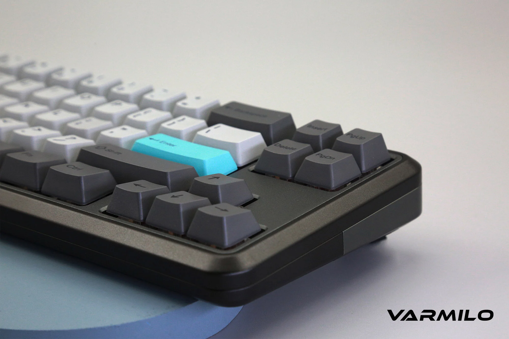 Varmilo Sword 2-68 Moonlight White LED 65% Dye Sub PBT Aluminum EC Mechanical Keyboard - Image 2