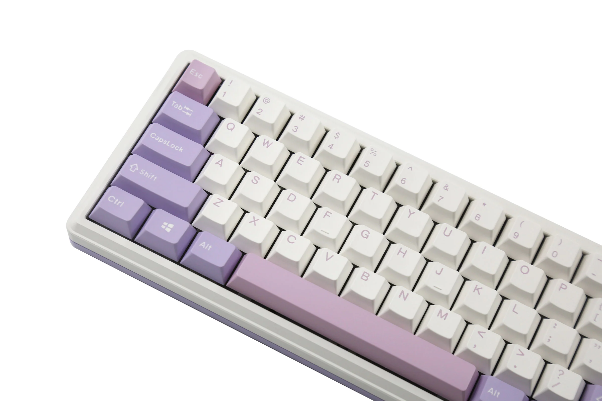 Varmilo Sword68 Lilac Aluminum 65% Hotswap Wireless RGB Mechanical Keyboard - Image 6