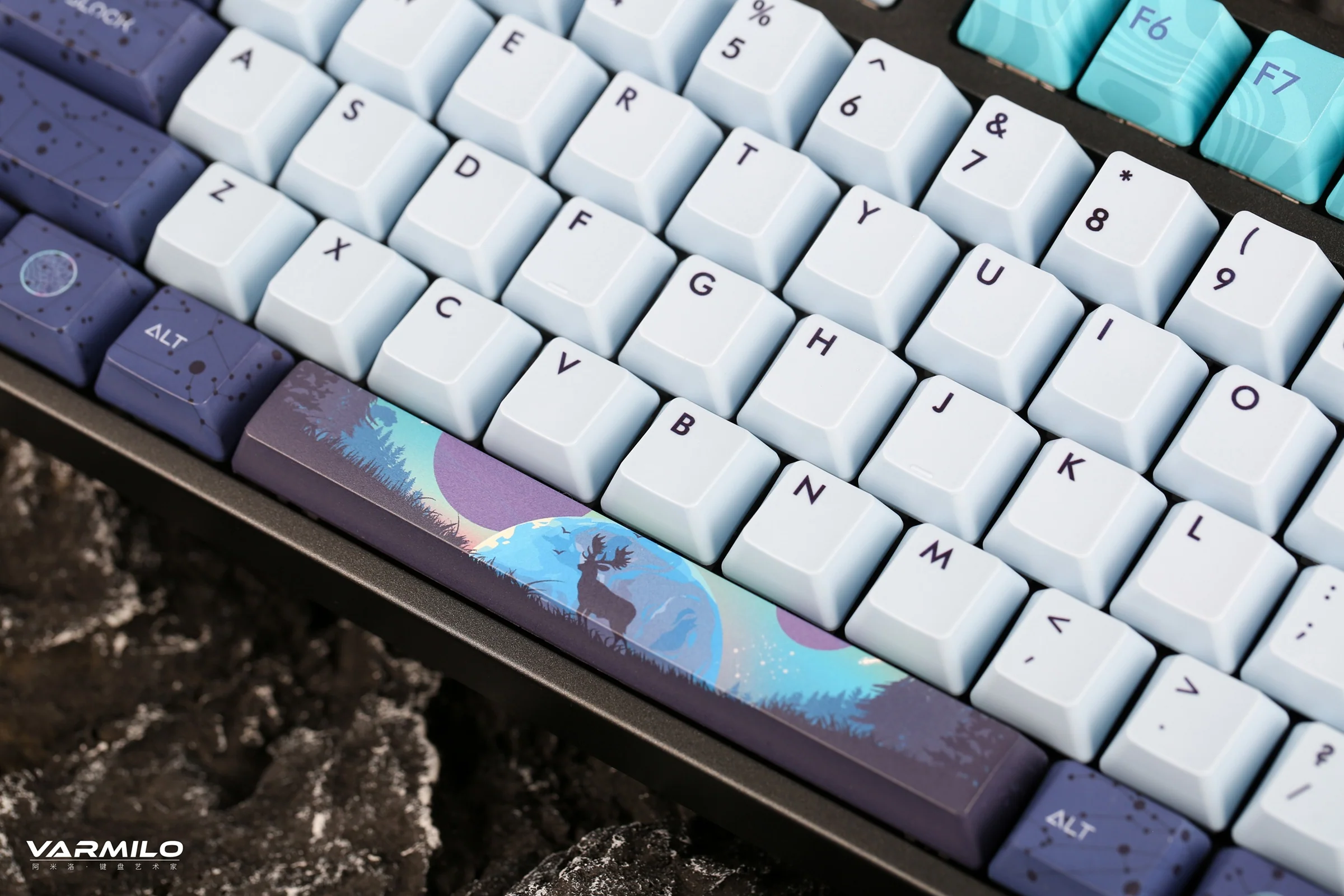 Varmilo VA Series V2 Aurora White LED Mechanical Keyboard - Image 11
