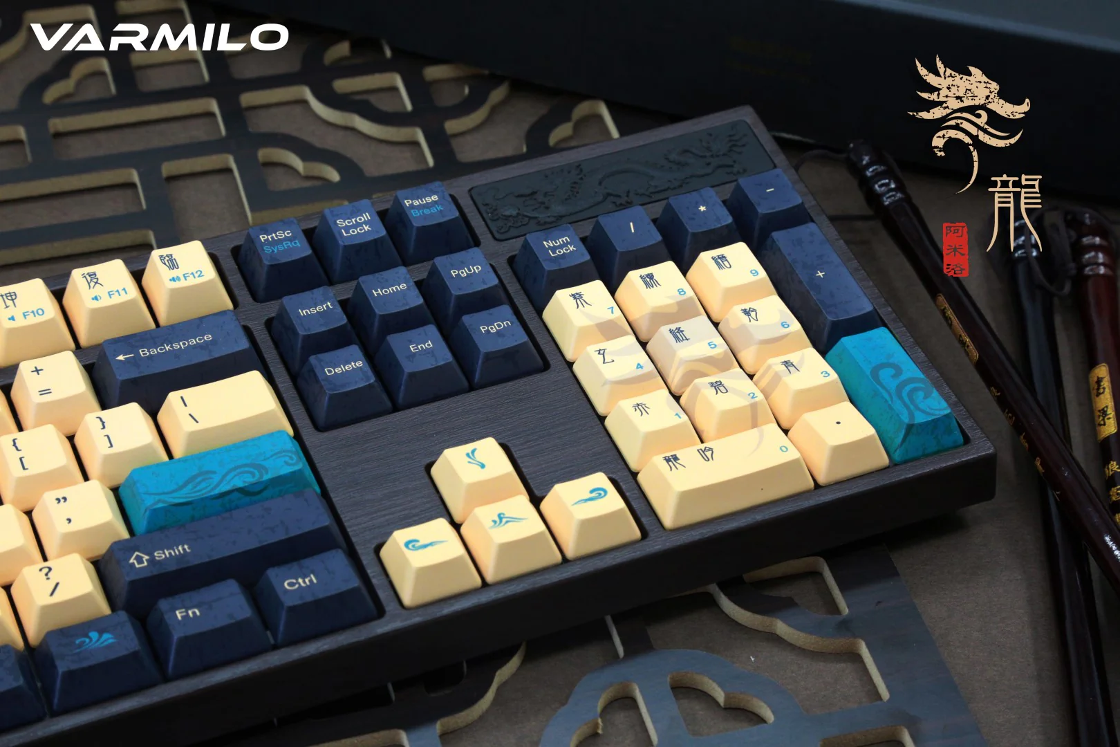 Varmilo VA104S Loong II White LED Dye Sub PBT Mechanical Keyboard - Image 5