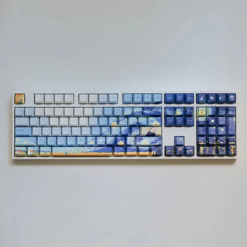 Varmilo Van Gogh 130 Key Dye Sub PBT Keycap Set - Image 10
