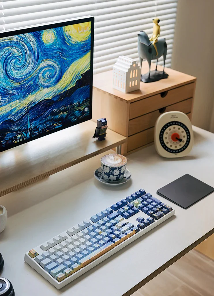 Varmilo Van Gogh 130 Key Dye Sub PBT Keycap Set - Image 7