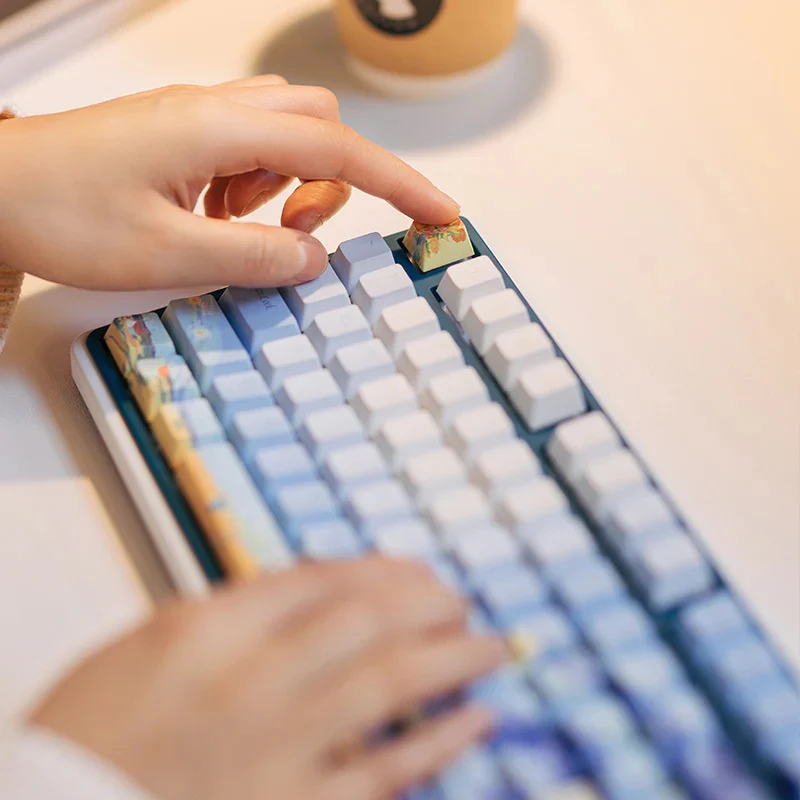 Varmilo Van Gogh 130 Key Dye Sub PBT Keycap Set - Image 8