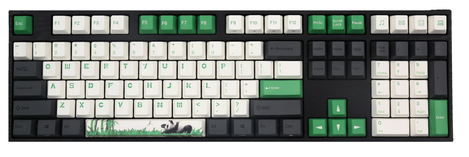 Varmilo VEA108 Panda R2 White LED Mechanical Keyboard