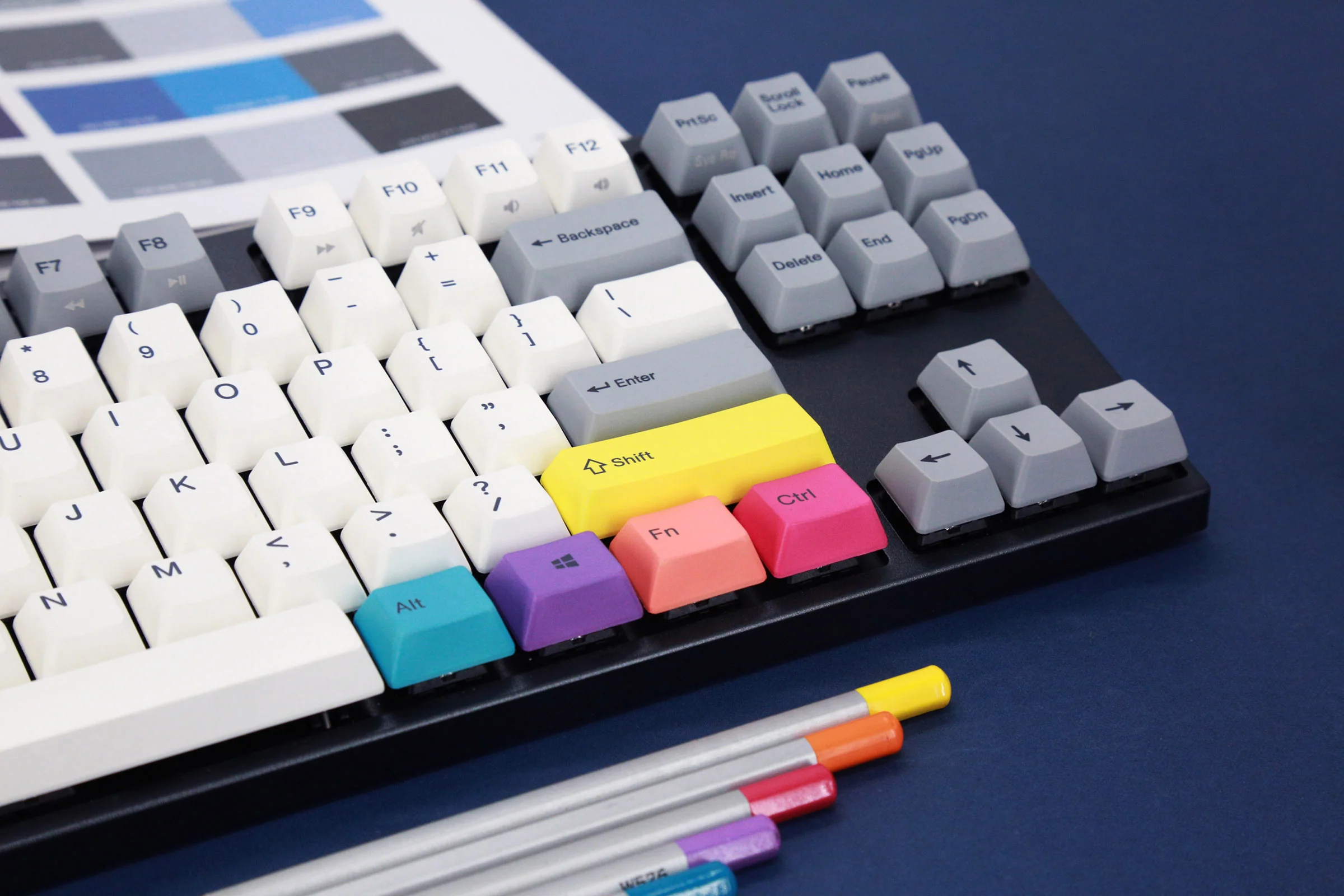 Varmilo VA Series V2 CMYK White LED TKL Mechanical Keyboard - Image 2