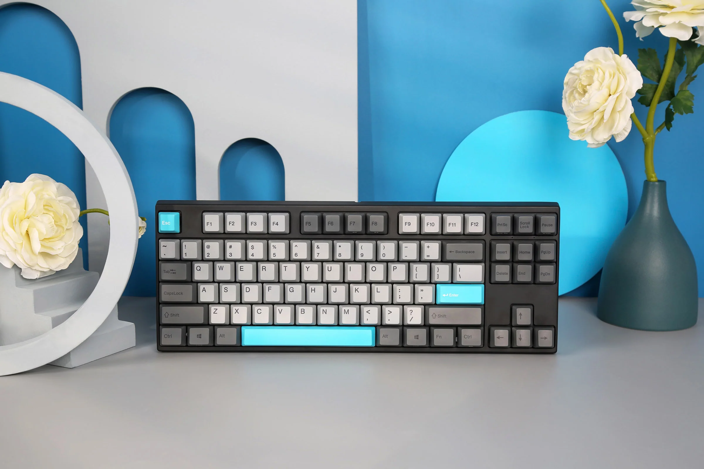 Varmilo VA Series V2 Moonlight White LED TKL Mechanical Keyboard - Image 2