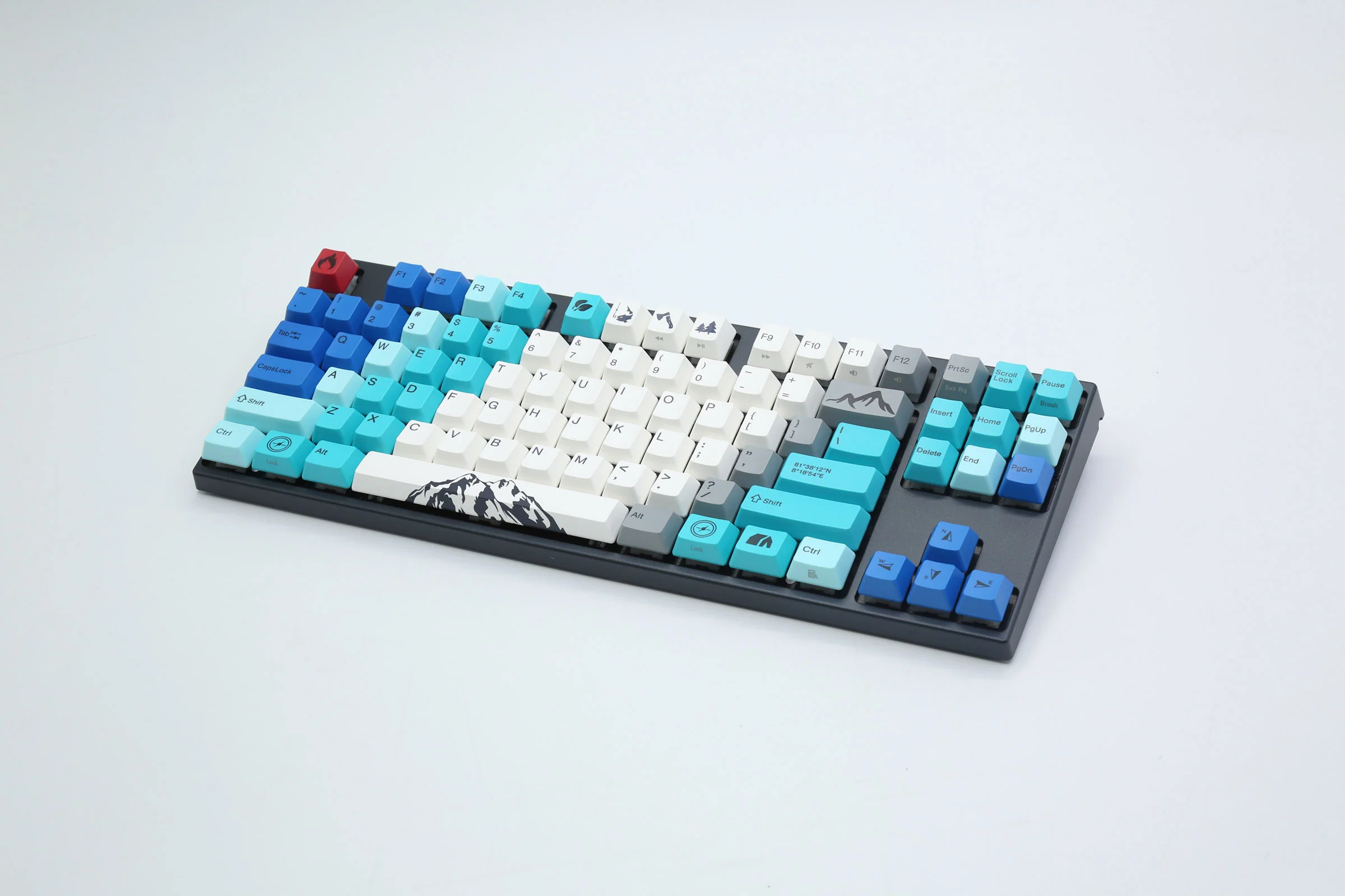 Varmilo VA Series V2 Summit Round 1 TKL White LED PBT Mechanical Keyboard - Image 3