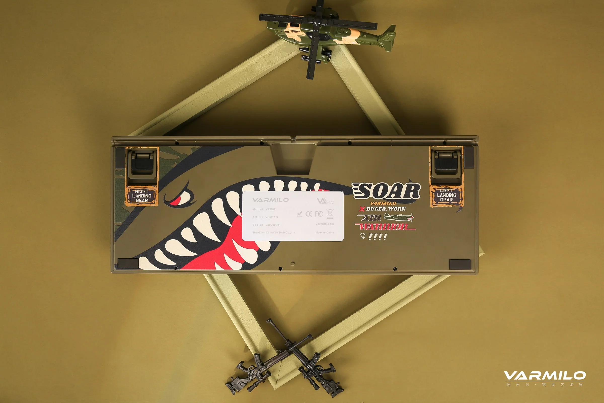 Varmilo VA Series V2 Warrior Soar TKL Mechanical Keyboard - Image 3