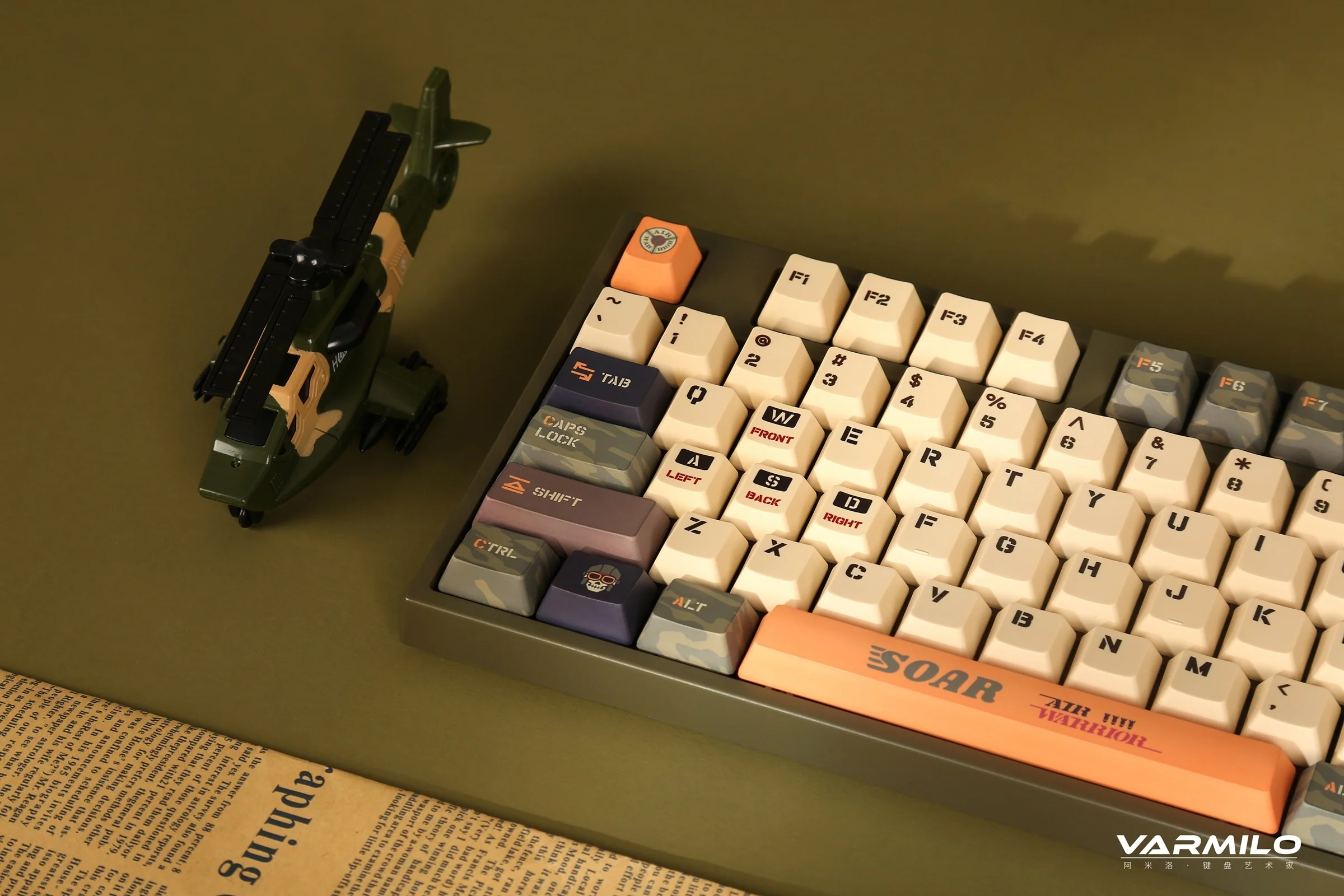 Varmilo VA Series V2 Warrior Soar TKL Mechanical Keyboard - Image 4