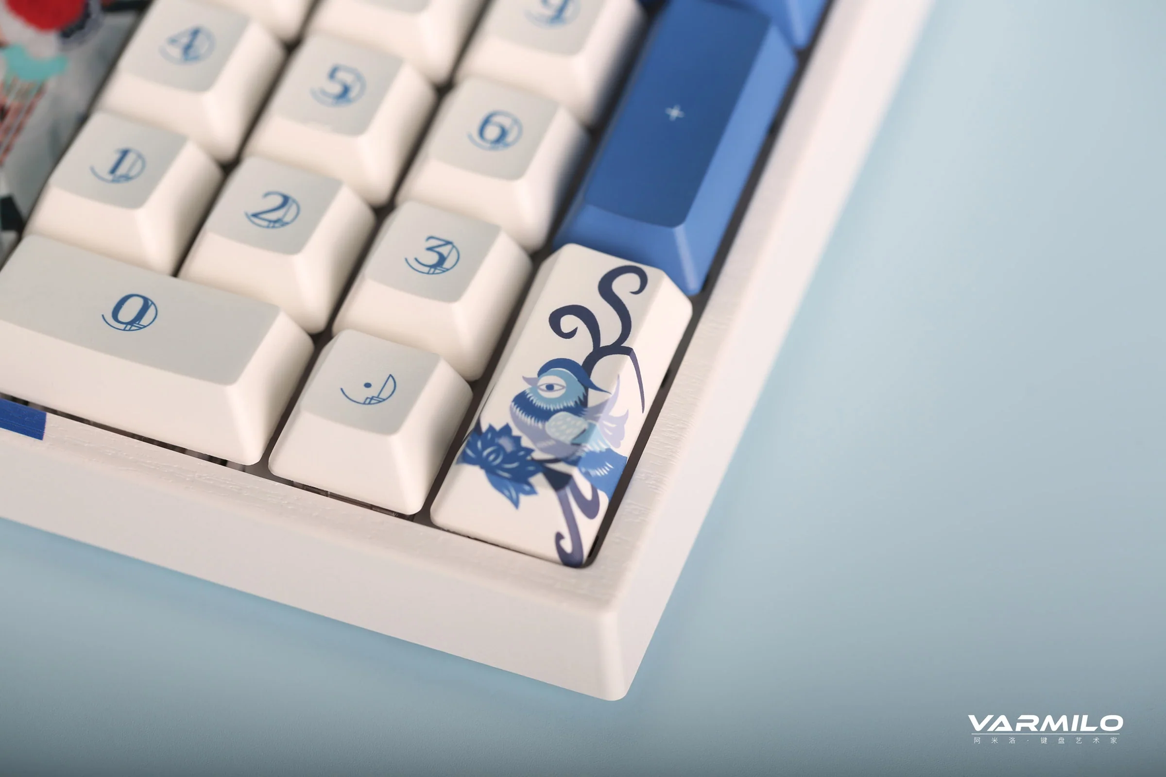 Varmilo VA Series V2 Love Birds Yang (I) Bluetooth Mechanical Keyboard - Image 7