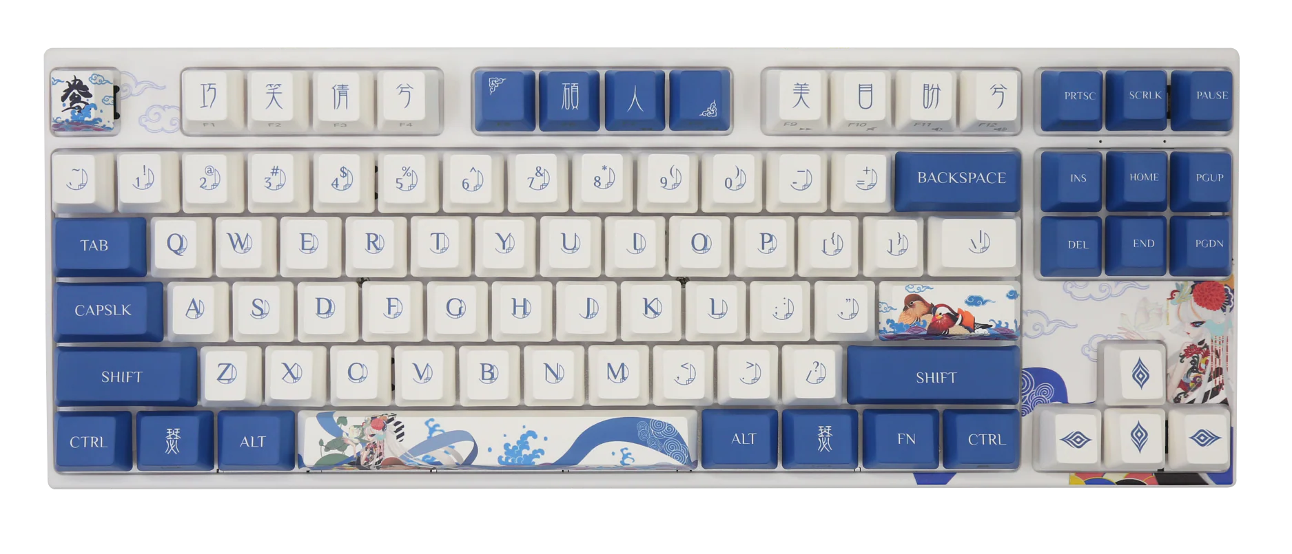Varmilo VA Series V2 Love Birds Yang (I) TKL Bluetooth Mechanical Keyboard