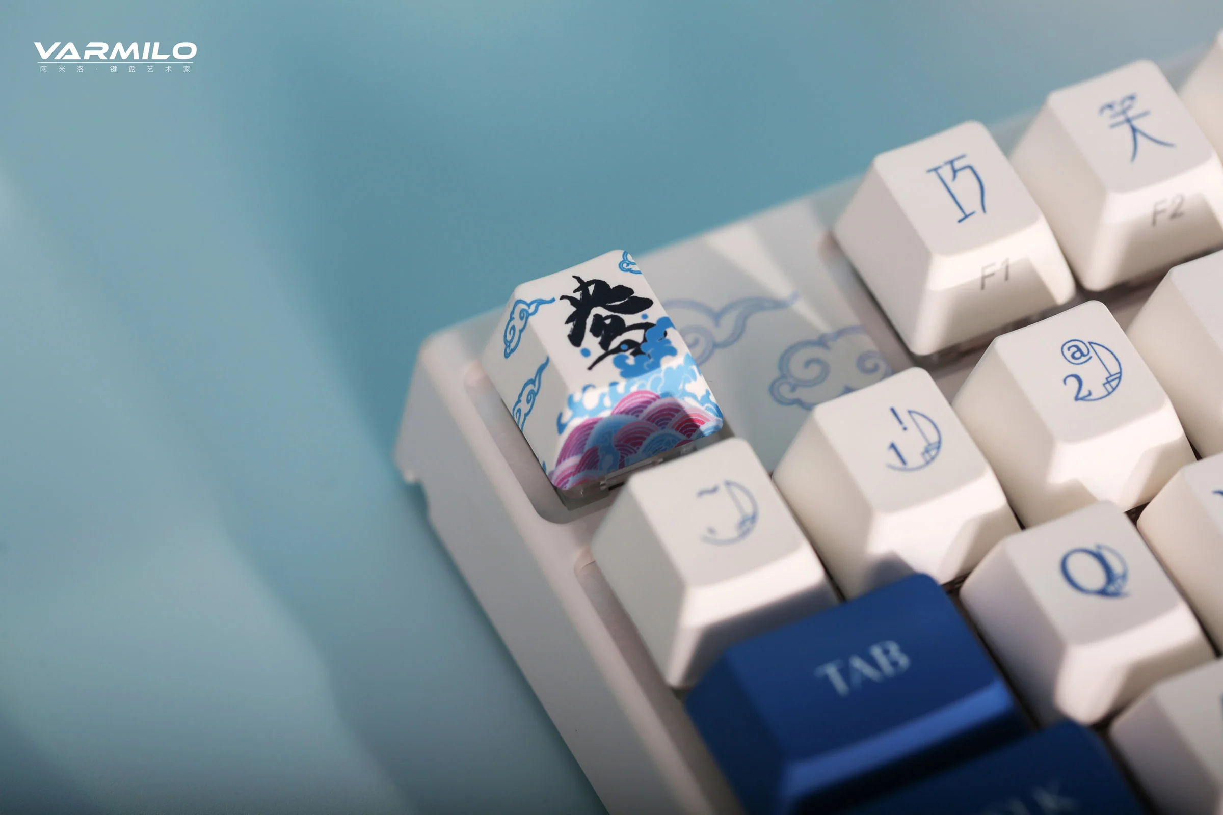 Varmilo VA Series V2 Love Birds Yang (I) TKL Bluetooth Mechanical Keyboard - Image 5